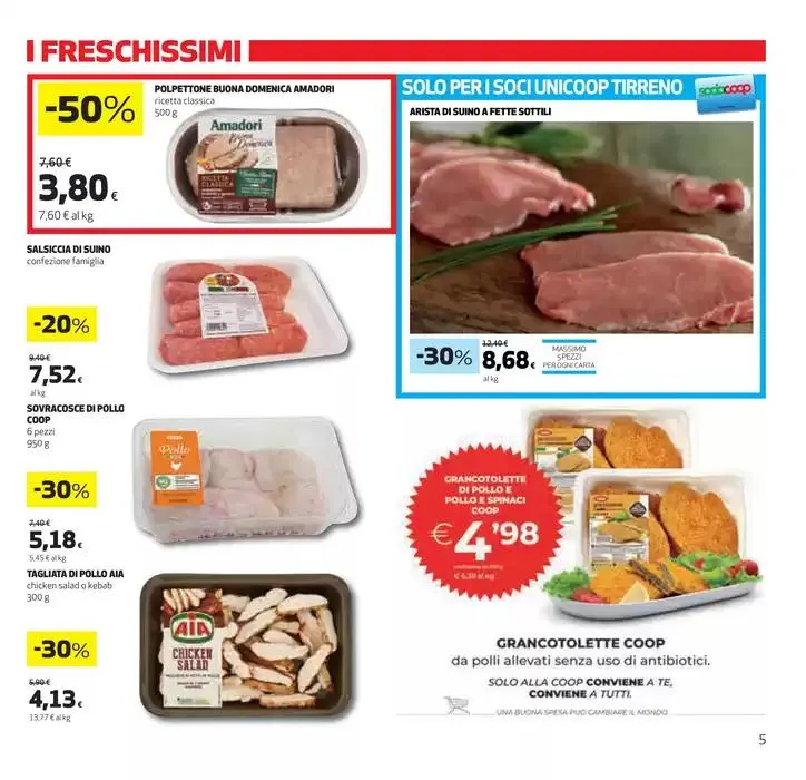 Sconti fino al 50% da 27 marzo a 9 aprile di 2025 - Pagina del volantino 5