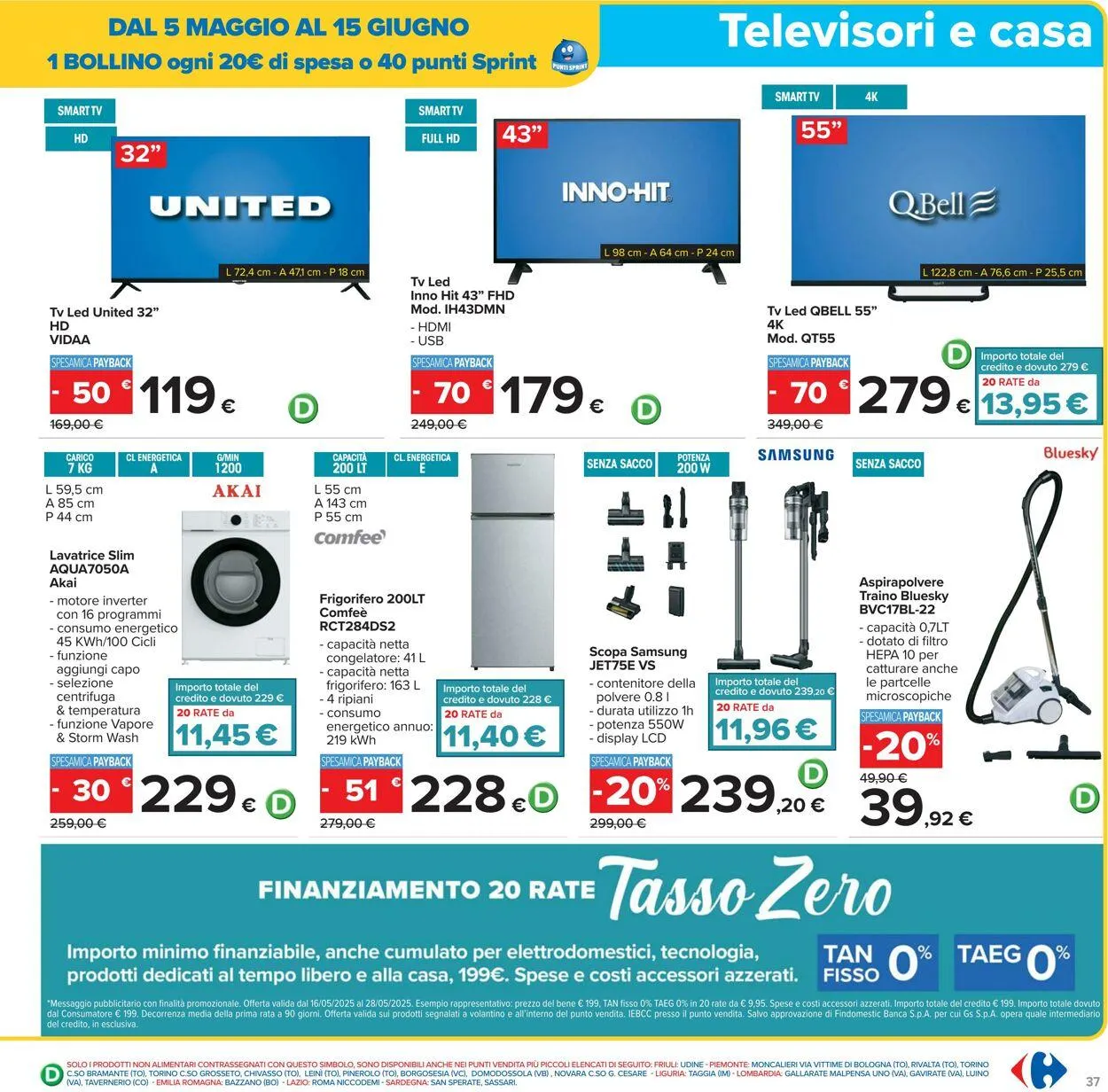 Carrefour Volantino attuale da 16 maggio a 28 maggio di 2025 - Pagina del volantino 37