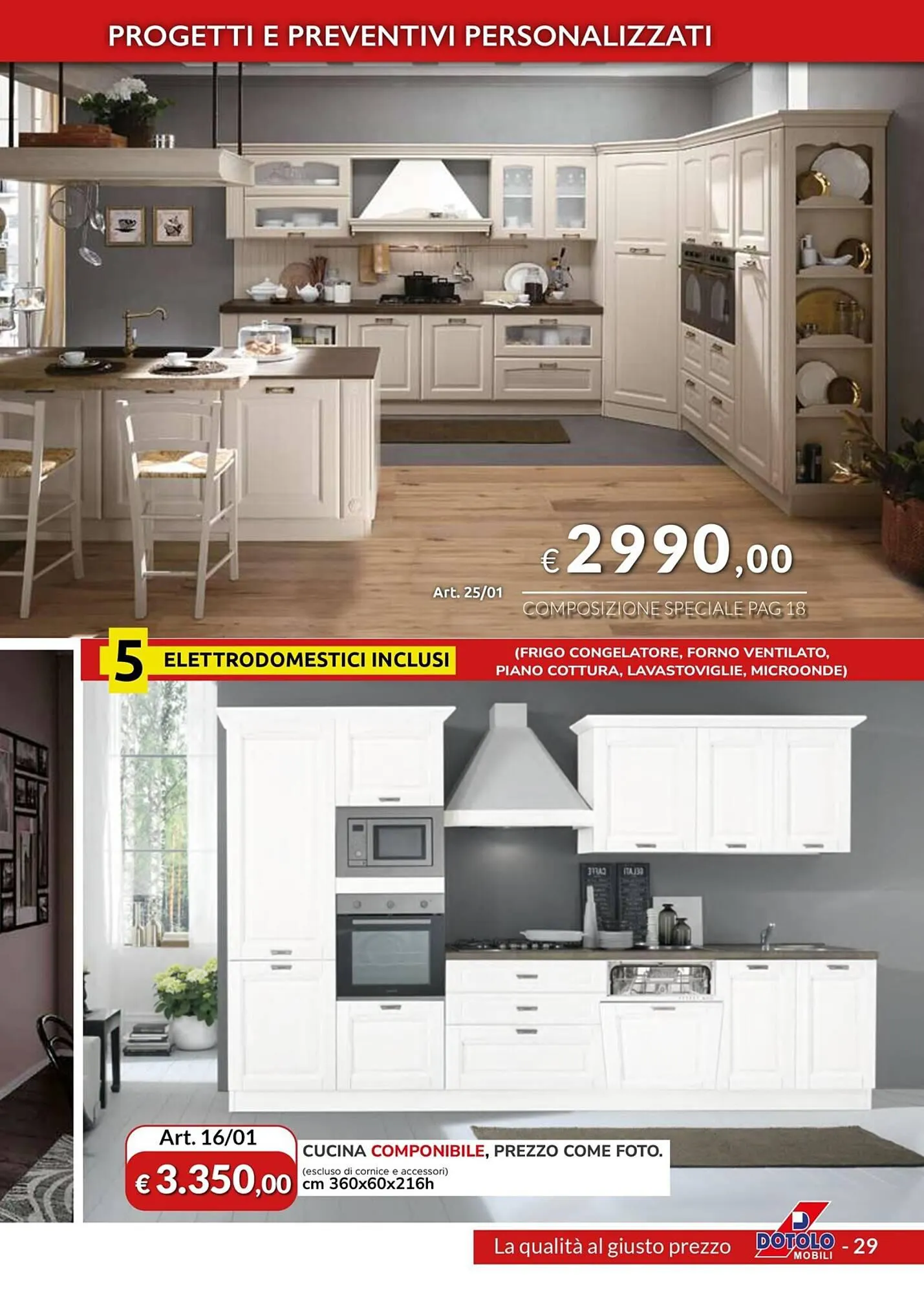 Volantino Dotolo Mobili da 12 luglio a 31 dicembre di 2024 - Pagina del volantino 29