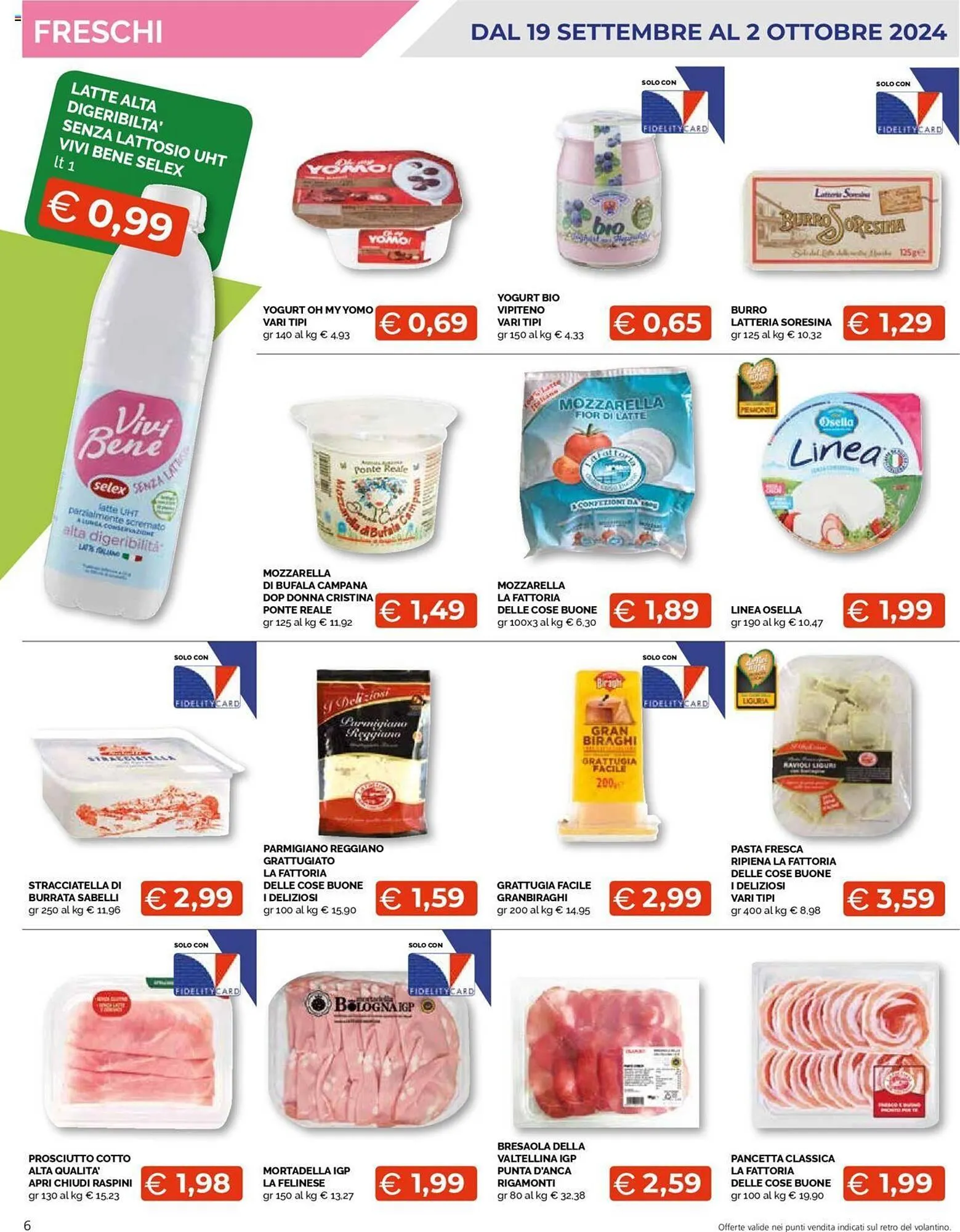 Volantino Mercatò da 19 settembre a 2 ottobre di 2024 - Pagina del volantino 6