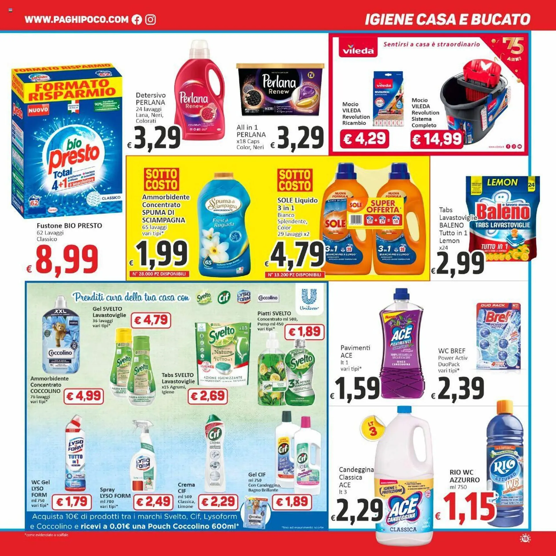 Volantino Paghi Poco da 2 febbraio a 12 febbraio di 2024 - Pagina del volantino 15