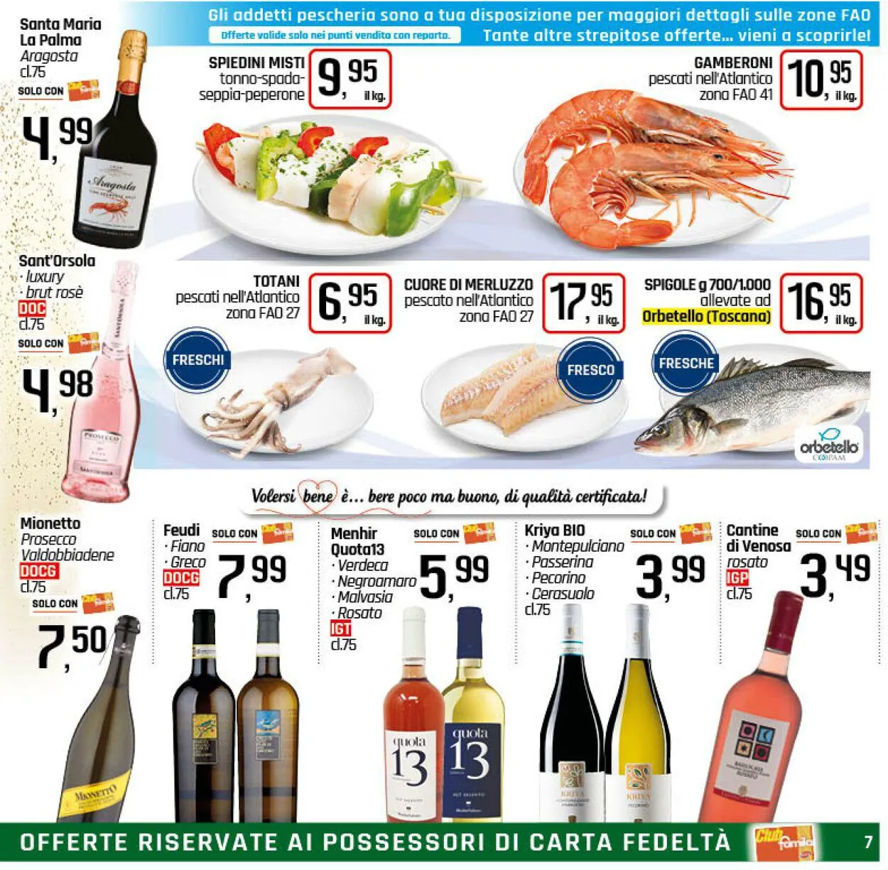 Famila Volantino attuale da 13 luglio a 22 luglio di 2023 - Pagina del volantino 7