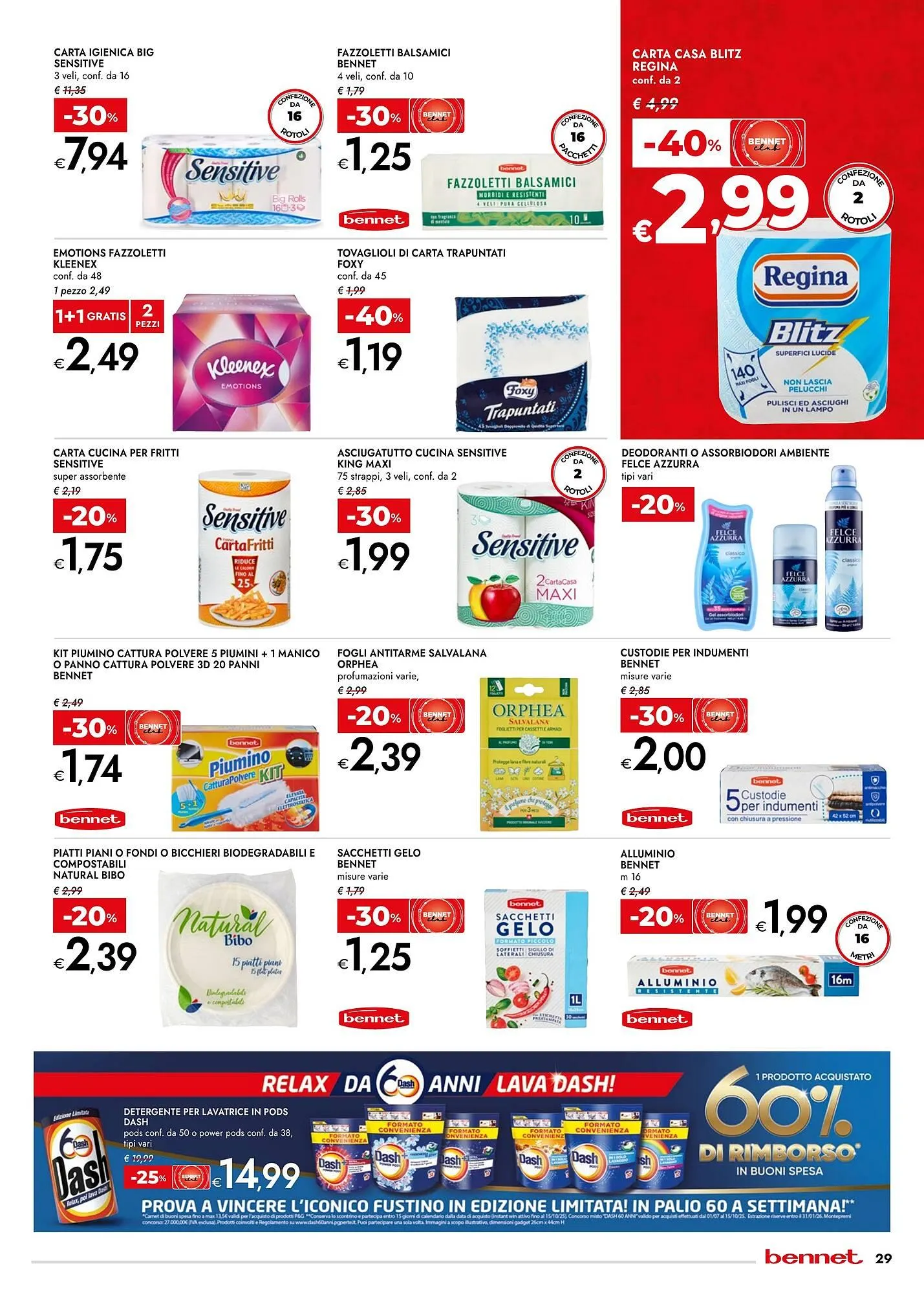 Volantino Bennet da 25 settembre a 8 ottobre di 2025 - Pagina del volantino 29