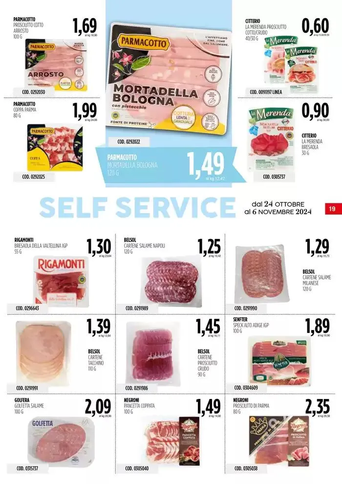 Offerte Carico Cash & Carry  da 24 ottobre a 6 novembre di 2024 - Pagina del volantino 19