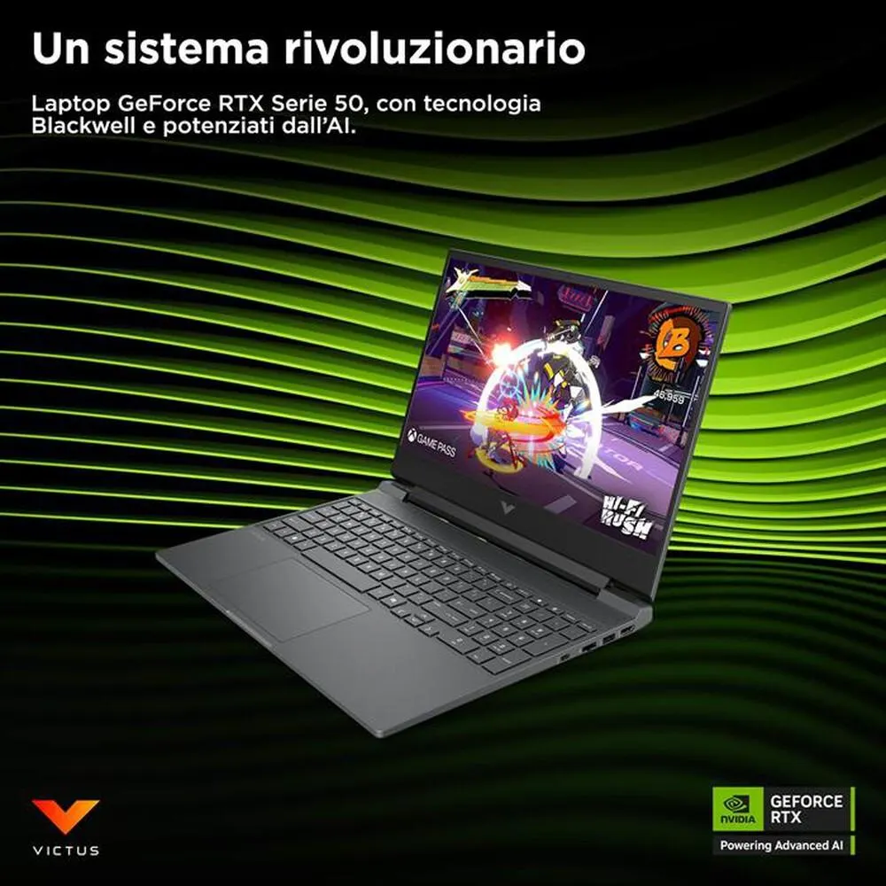 HP - Notebook VICTUS 15-FA2002NL-Mica Silver