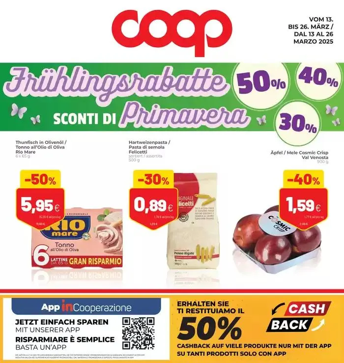 Sconti di primavera da 13 marzo a 26 marzo di 2025 - Pagina del volantino 1