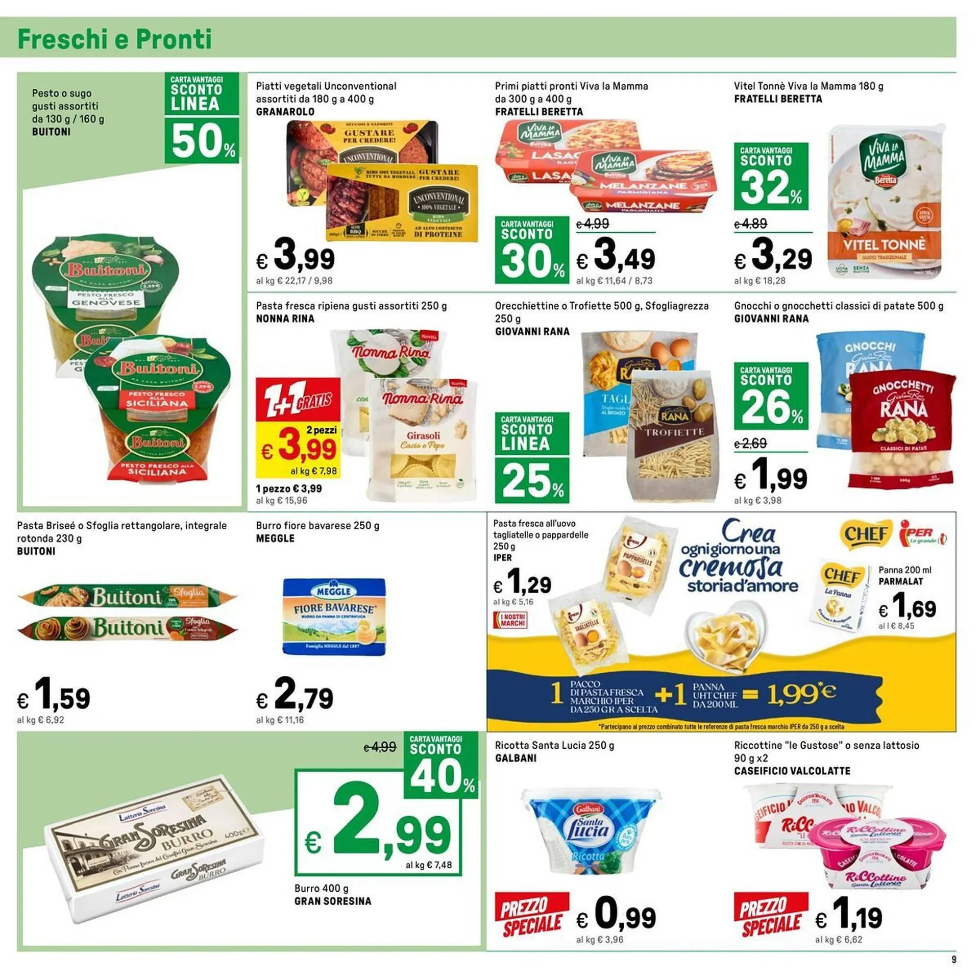 Volantino Iper La Grande da 16 aprile a 26 aprile di 2026 - Pagina del volantino 9