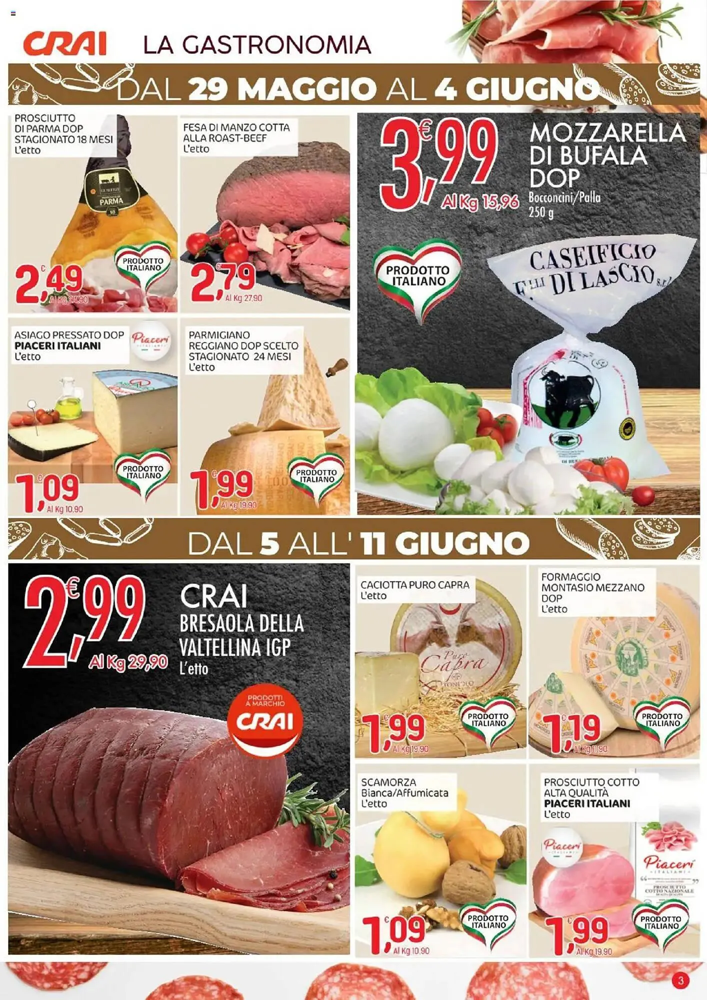 Volantino Crai da 29 maggio a 11 giugno di 2025 - Pagina del volantino 3