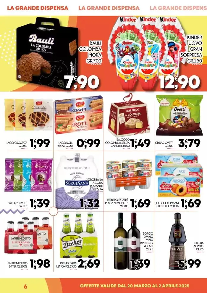 Veri sapori d'Italia da 21 marzo a 2 aprile di 2025 - Pagina del volantino 6