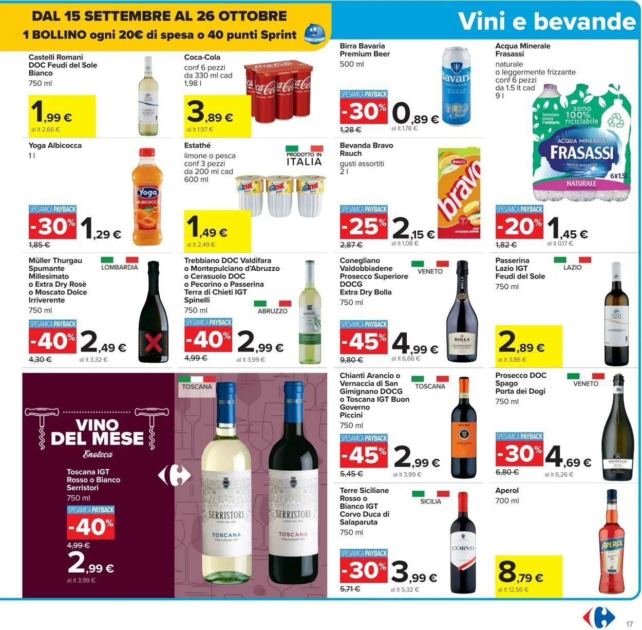 Carrefour Volantino attuale da 15 settembre a 25 settembre di 2025 - Pagina del volantino 17
