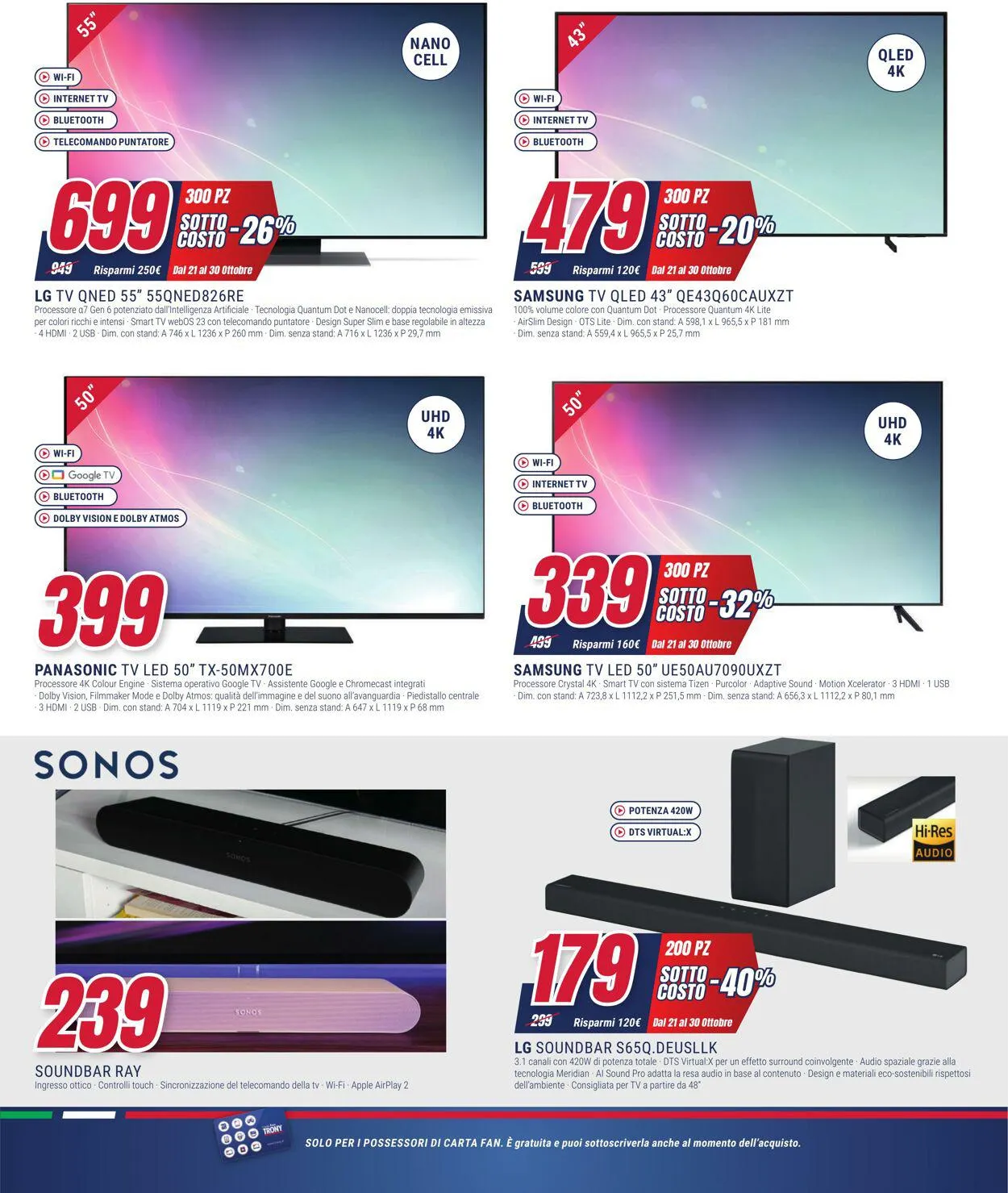 Trony - Roma Volantino attuale da 21 ottobre a 30 ottobre di 2023 - Pagina del volantino 4