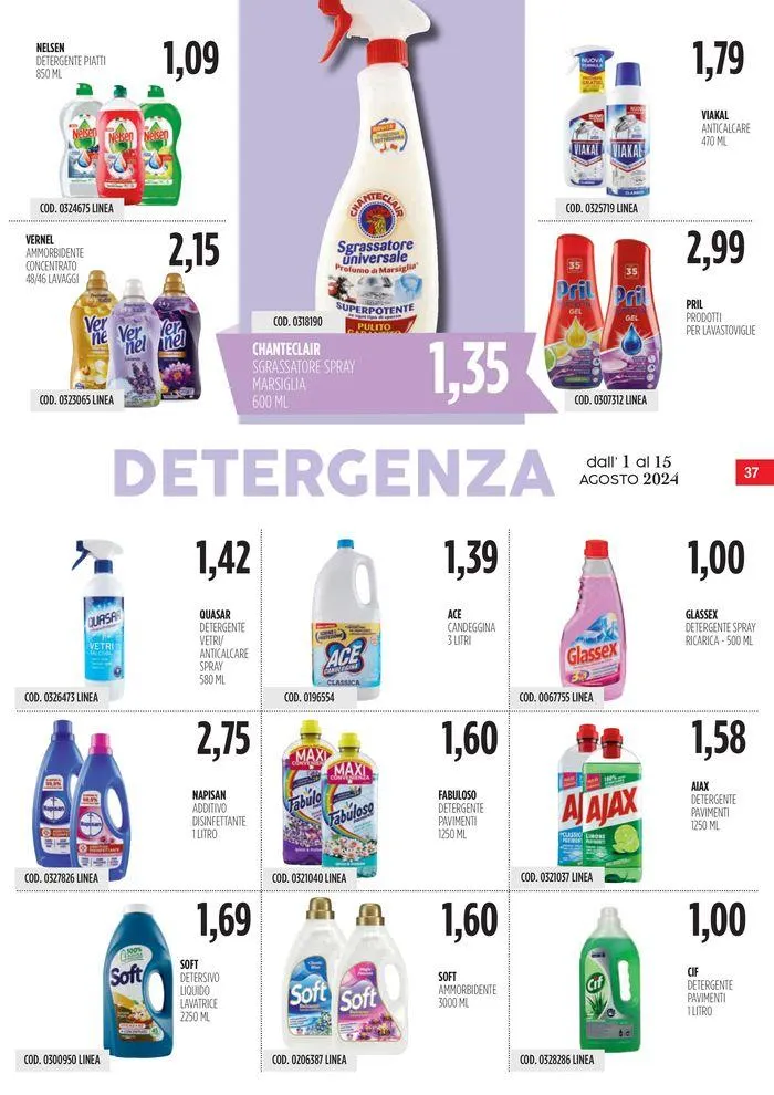 Carico Cash & Carry da 1 agosto a 15 agosto di 2024 - Pagina del volantino 37