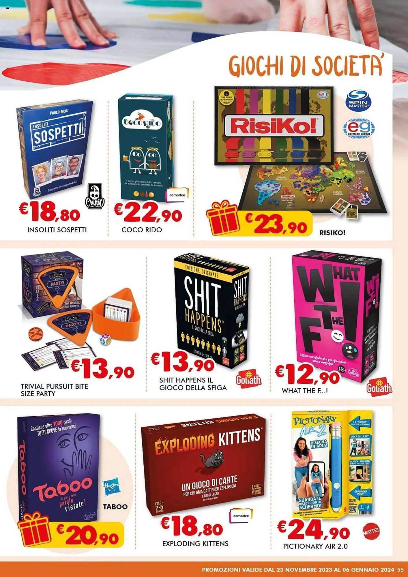 Volantino Europlanet Casa da 23 novembre a 6 gennaio di 2024 - Pagina del volantino 55