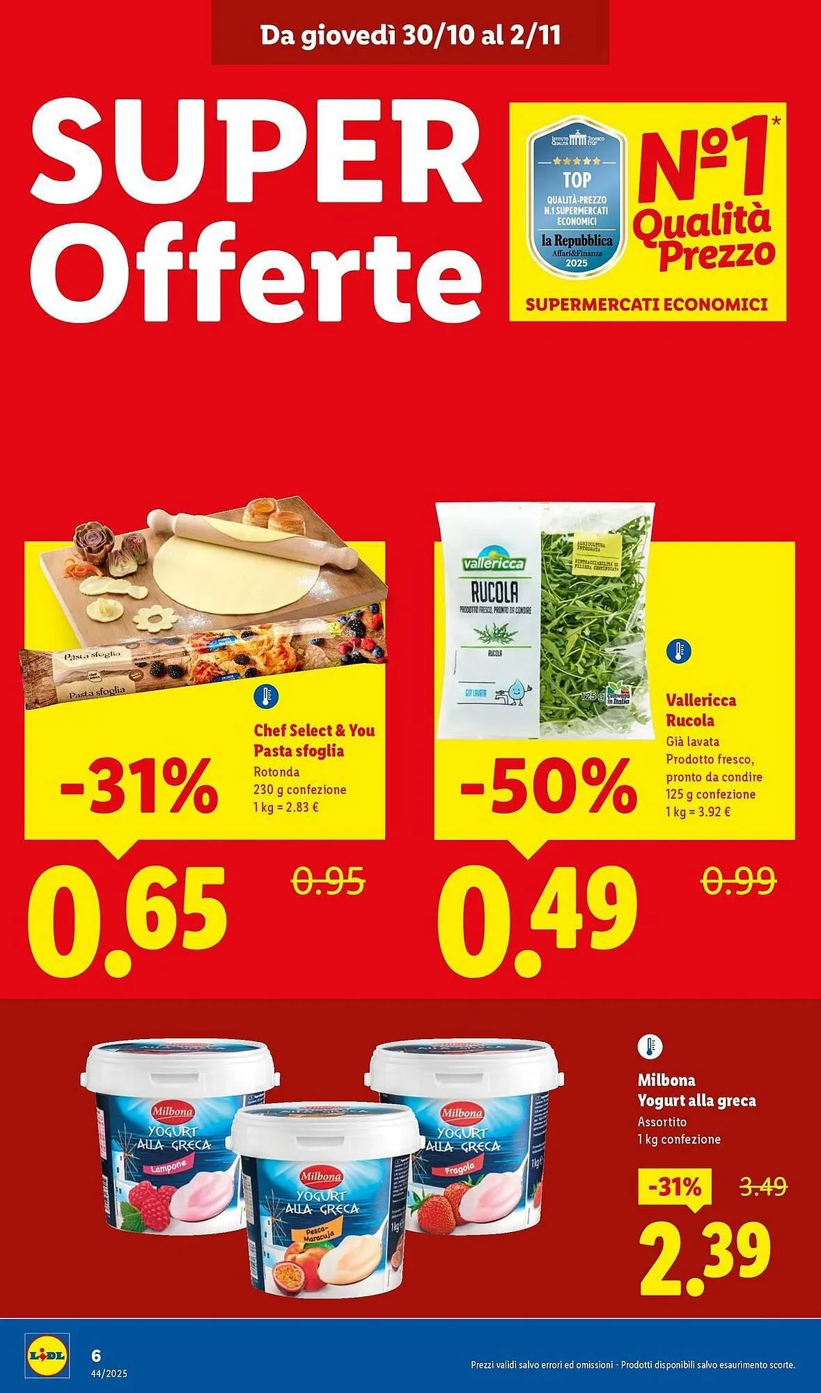 Volantino Lidl da 30 ottobre a 2 novembre di 2025 - Pagina del volantino 6