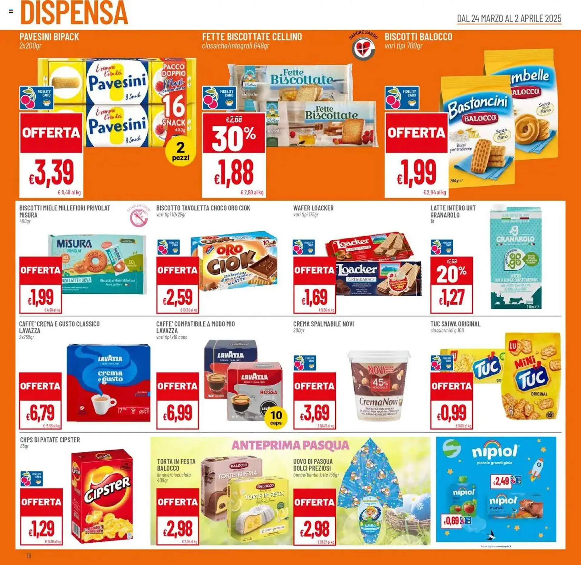 Volantino Pan da 24 marzo a 2 aprile di 2025 - Pagina del volantino 18