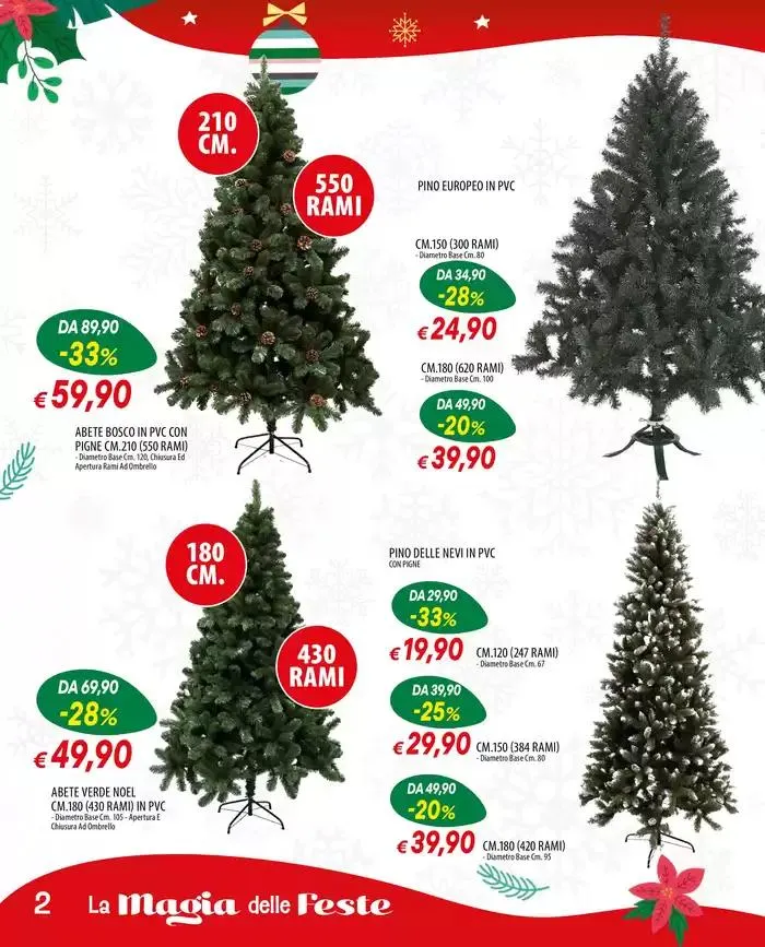 LA MAGIA DELLE FESTE da 14 novembre a 8 dicembre di 2024 - Pagina del volantino 2