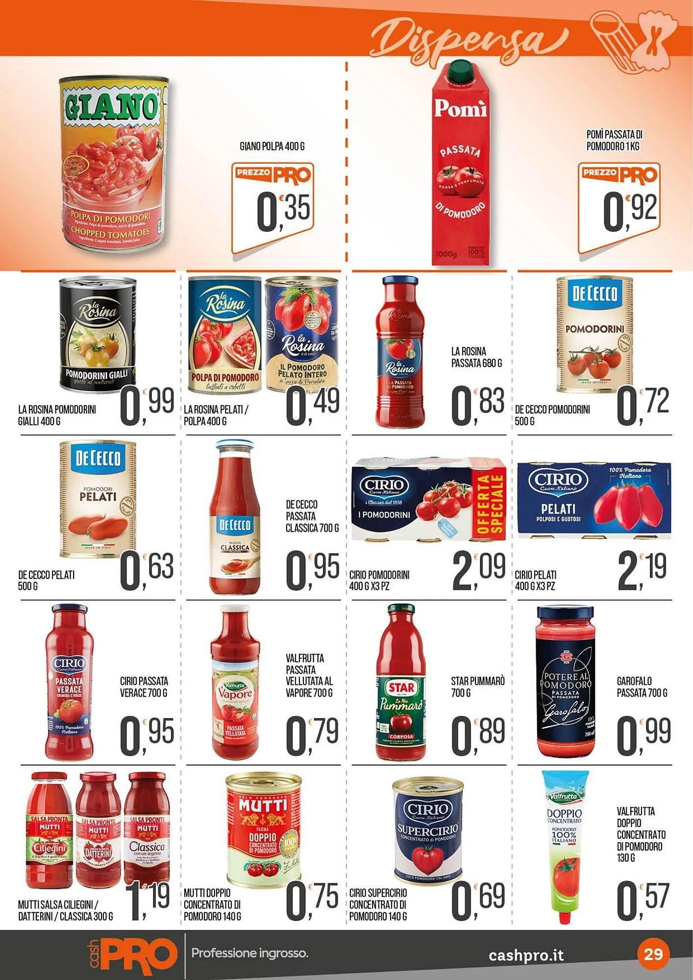 Volantino Cash pro da 23 febbraio a 8 marzo di 2026 - Pagina del volantino 29