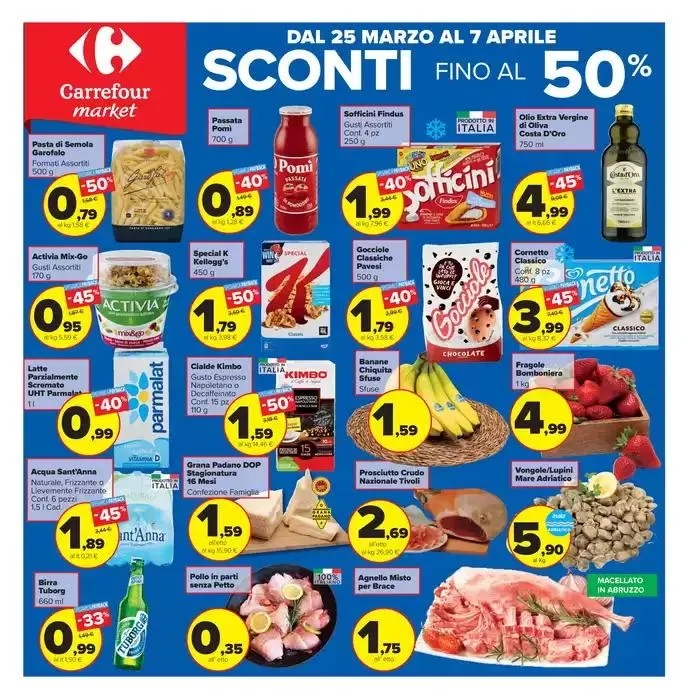 Sconti fino al 50% da 25 marzo a 7 aprile di 2025 - Pagina del volantino 1