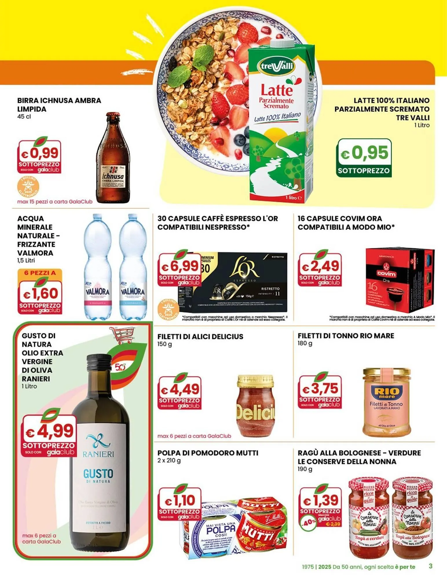 Volantino Gala Supermercati da 8 ottobre a 21 ottobre di 2025 - Pagina del volantino 3