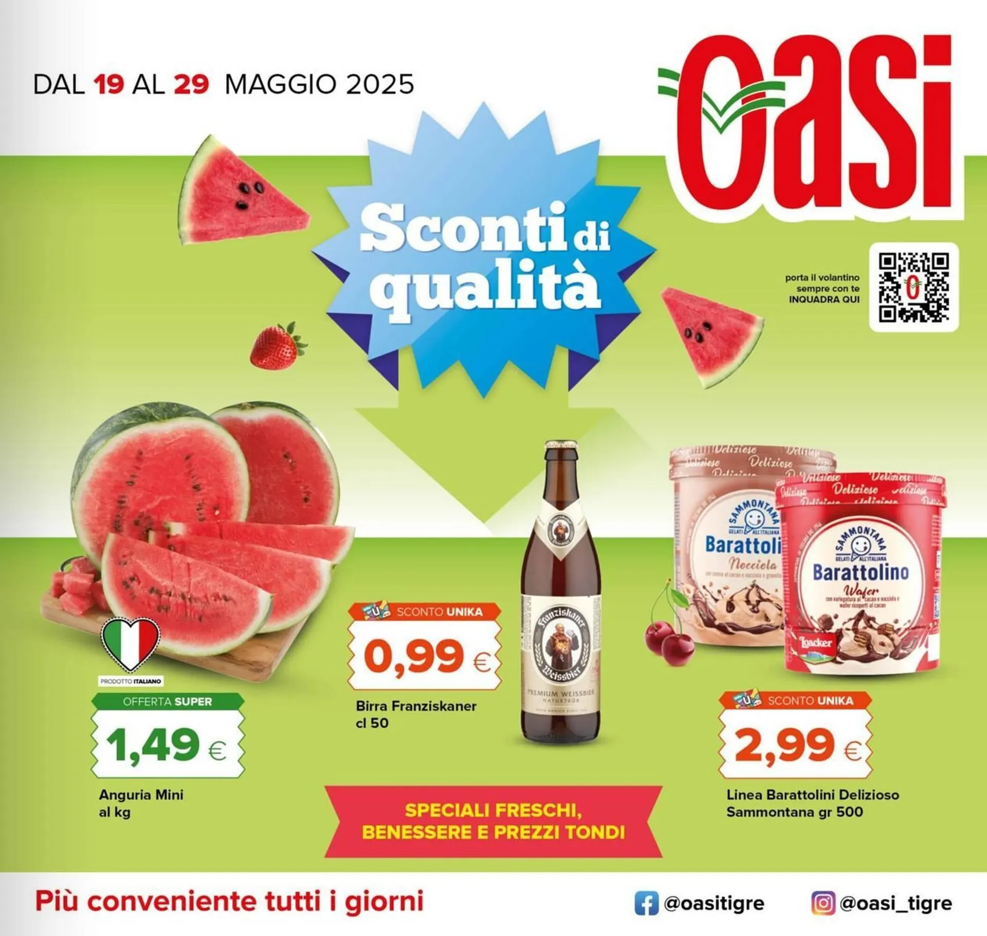 Volantino Oasi da 19 maggio a 29 maggio di 2025 - Pagina del volantino 1