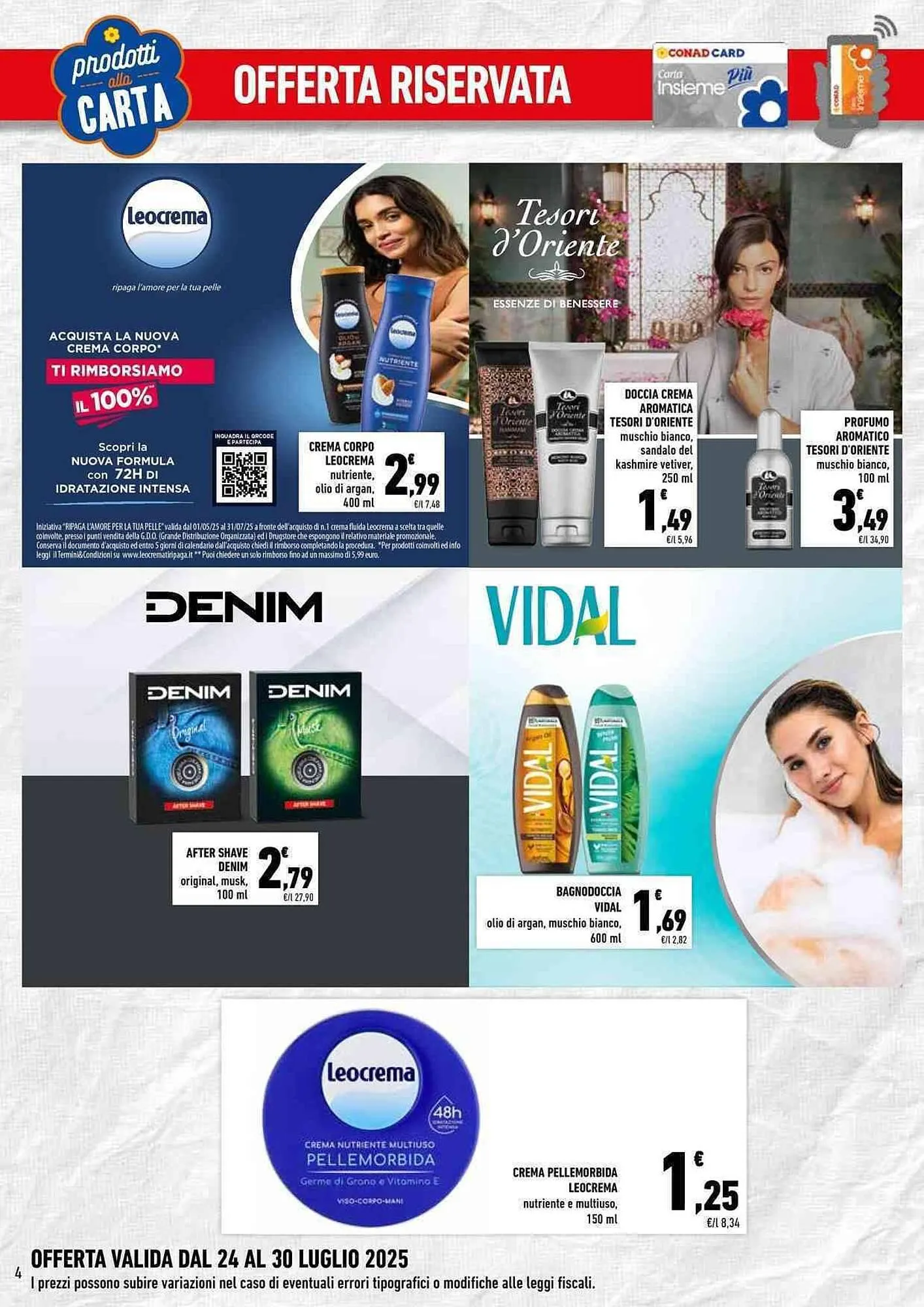 Volantino Conad da 24 luglio a 30 luglio di 2025 - Pagina del volantino 4
