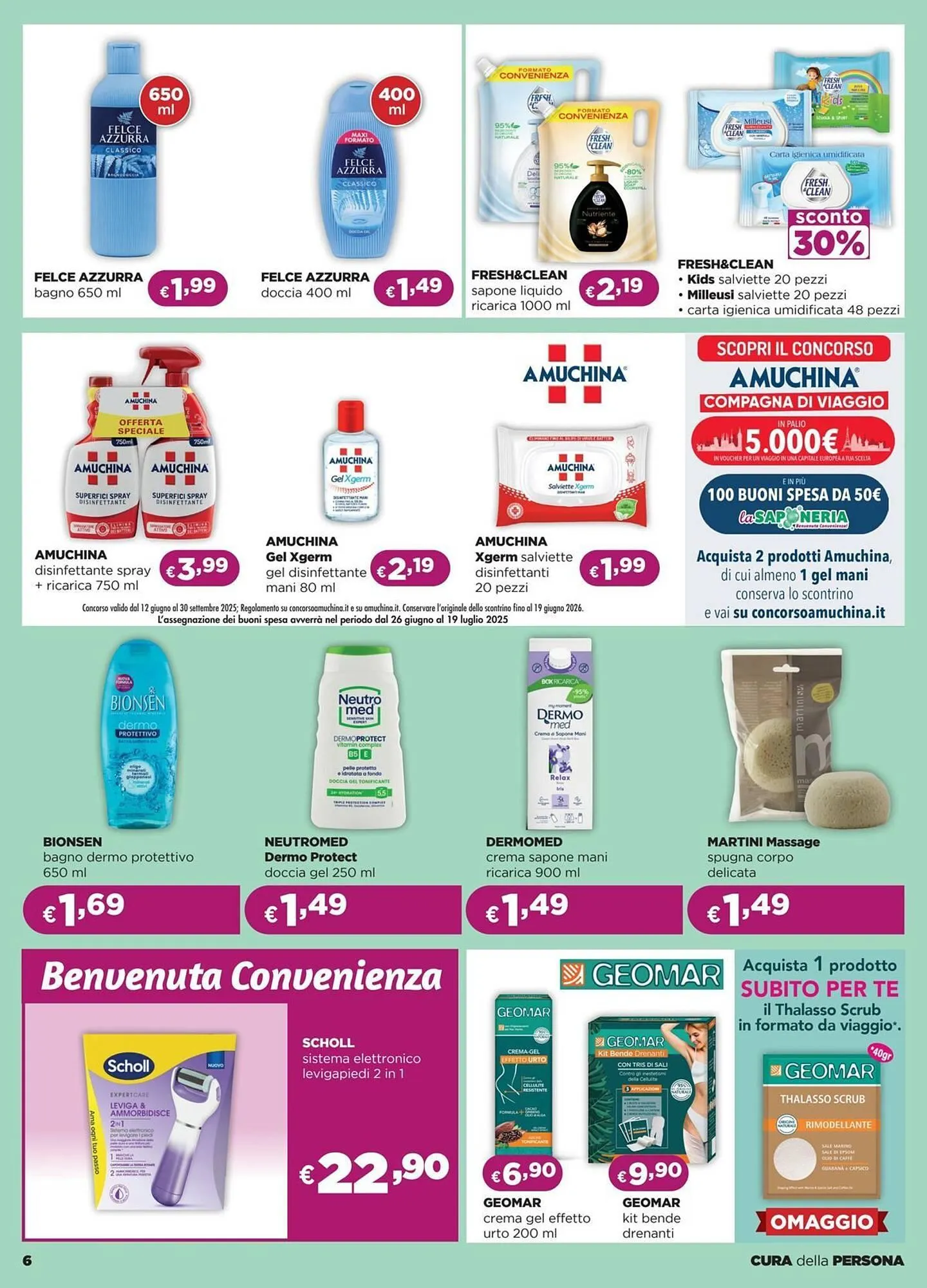 Volantino La Saponeria da 3 luglio a 22 luglio di 2025 - Pagina del volantino 6