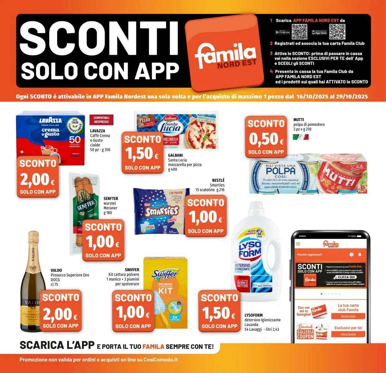 Famila Volantino attuale da 16 ottobre a 29 ottobre di 2025 - Pagina del volantino 19
