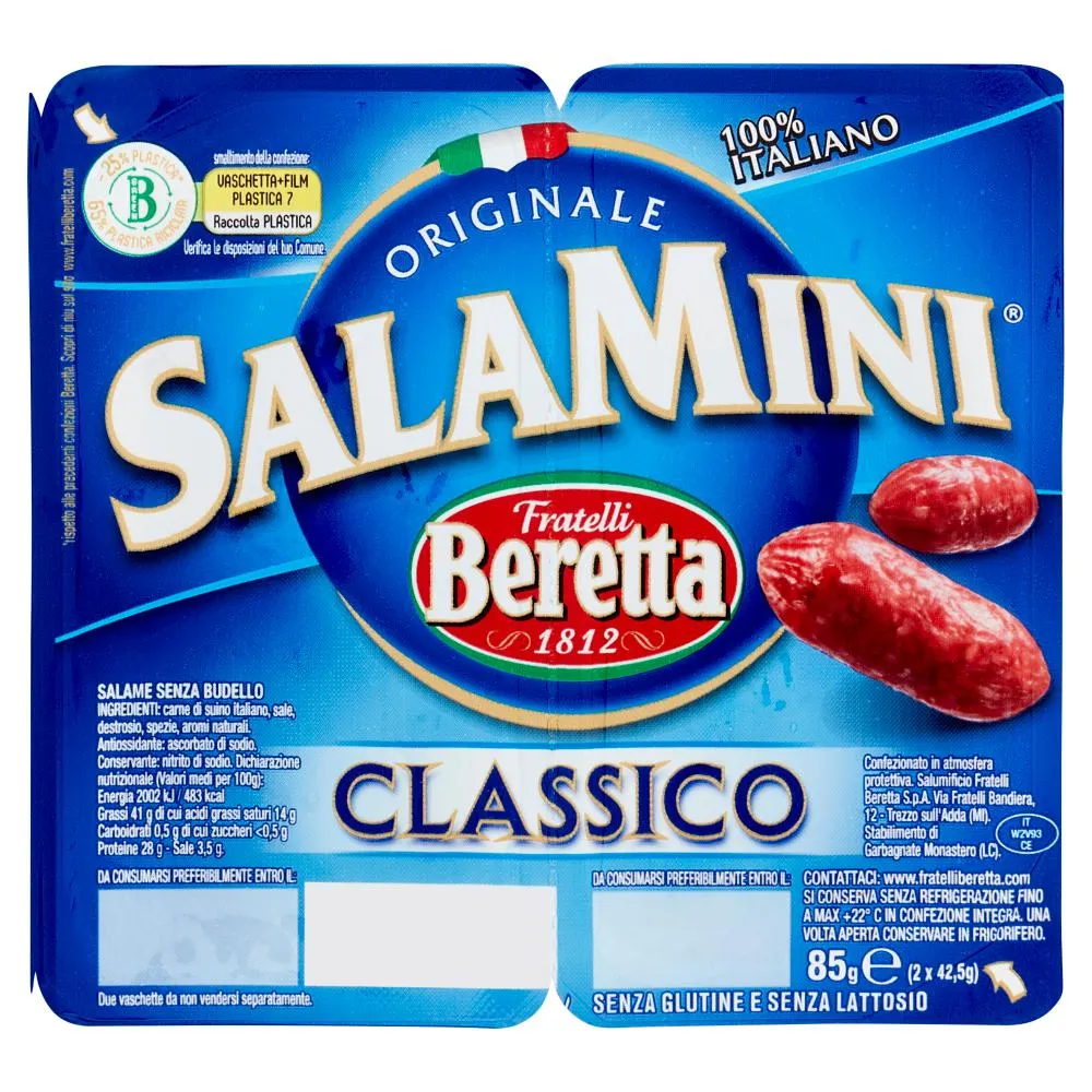 Fratelli Beretta SalaMini Classico 2 x 42,5 g