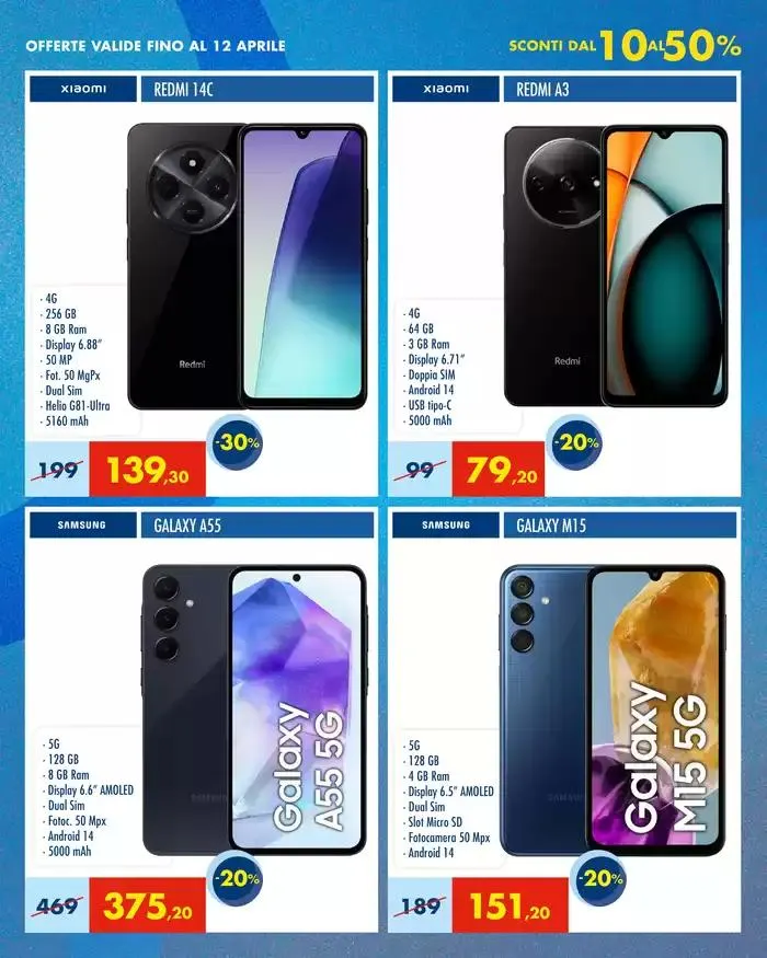 Sconti dal 10% al 50% da 20 marzo a 12 aprile di 2025 - Pagina del volantino 8