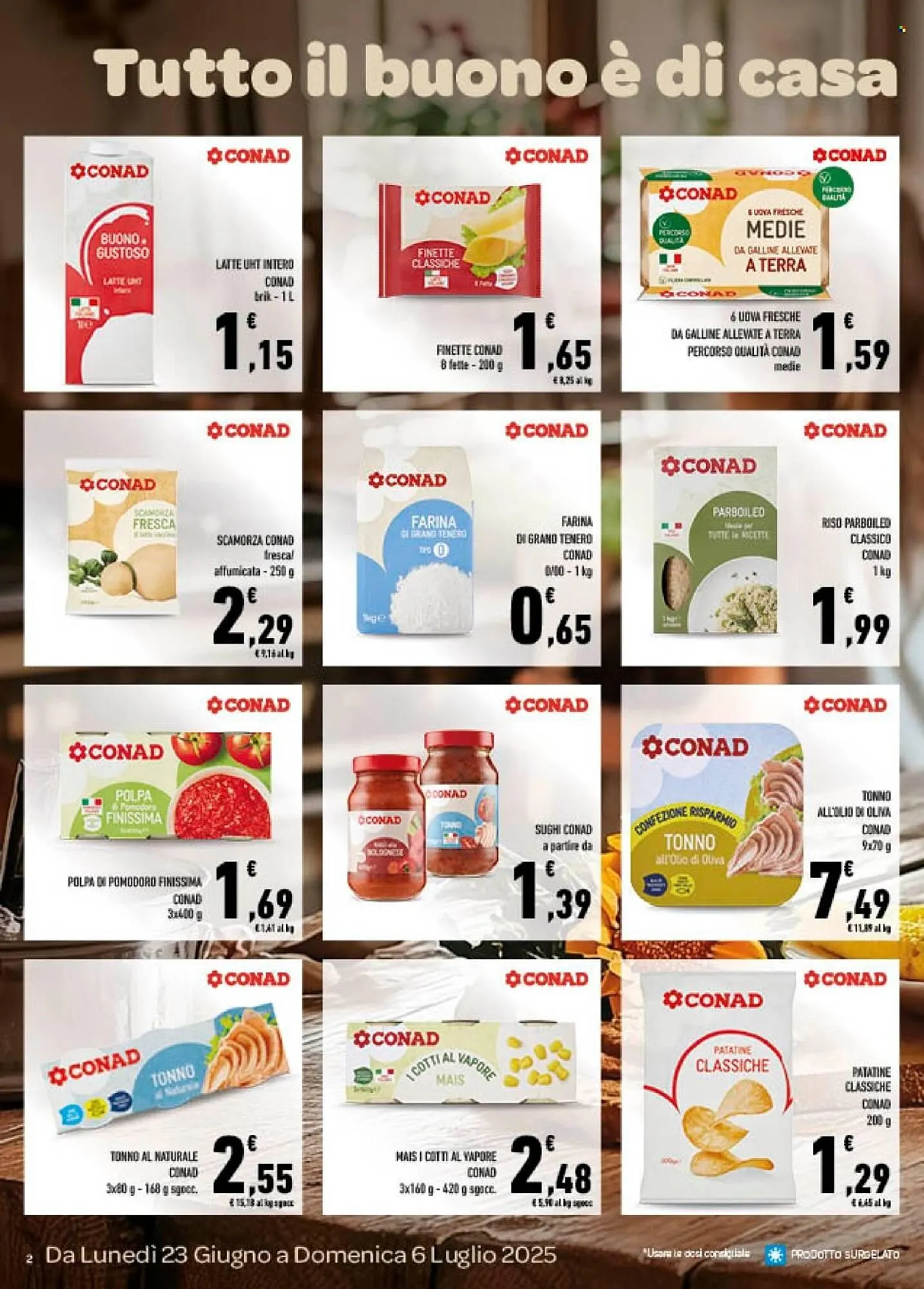 Volantino Conad da 23 giugno a 6 luglio di 2025 - Pagina del volantino 2