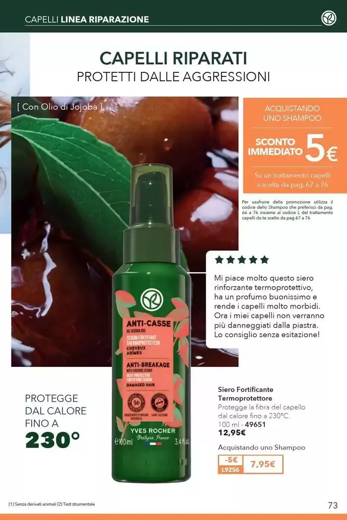Delicato sugli occhi da 22 ottobre a 21 novembre di 2024 - Pagina del volantino 73