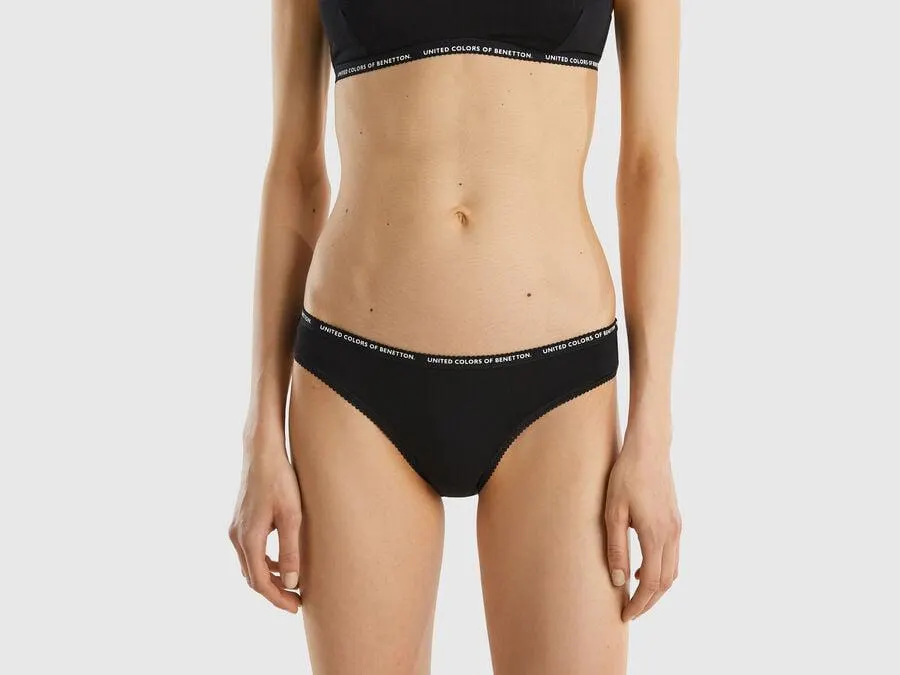 Slip in cotone biologico stretch