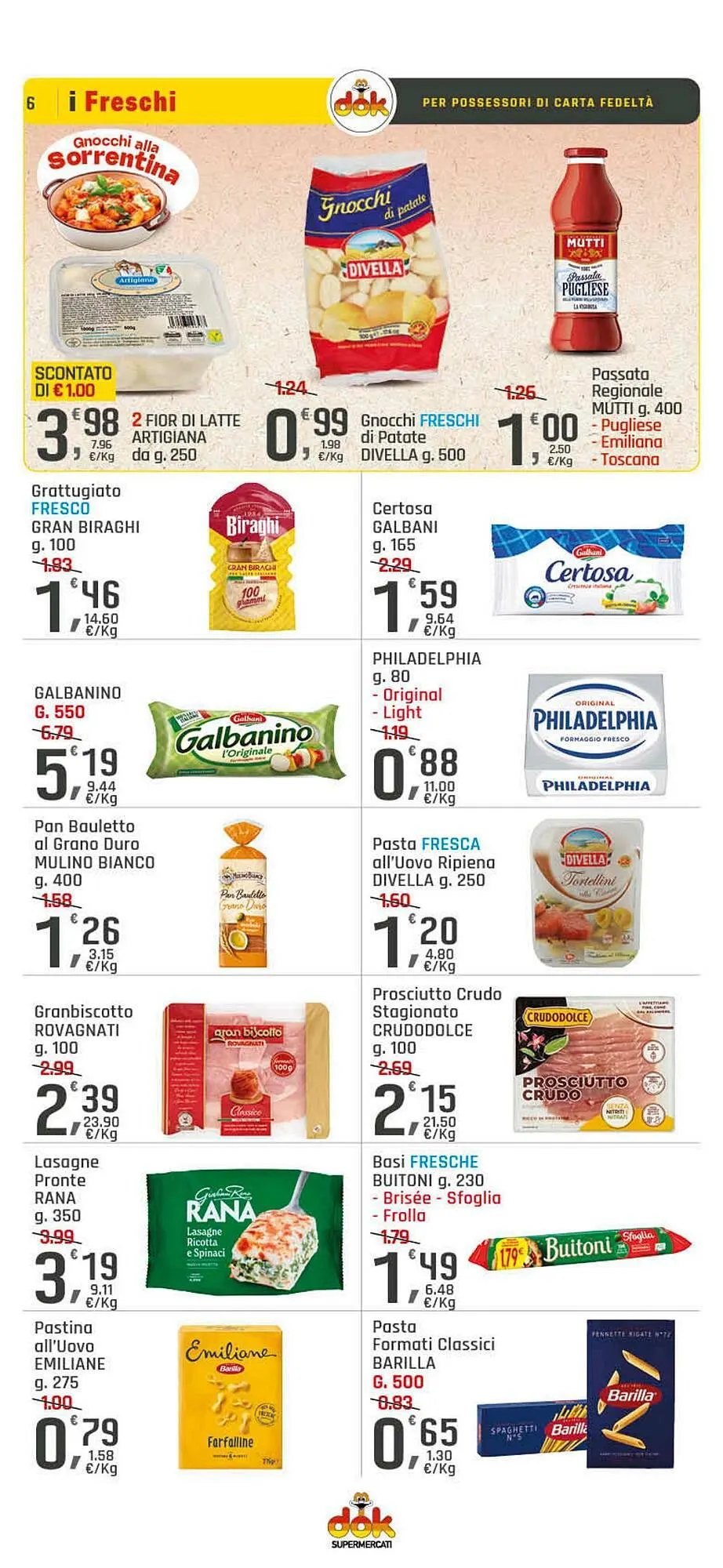 Volantino Supermercati Dok da 13 febbraio a 22 febbraio di 2025 - Pagina del volantino 6