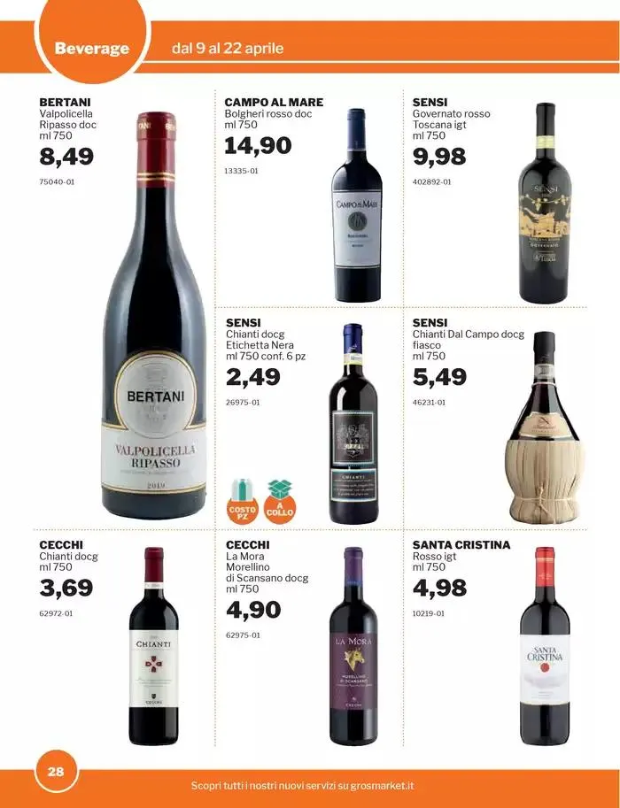 Promozioni da 9 aprile a 22 aprile di 2025 - Pagina del volantino 28