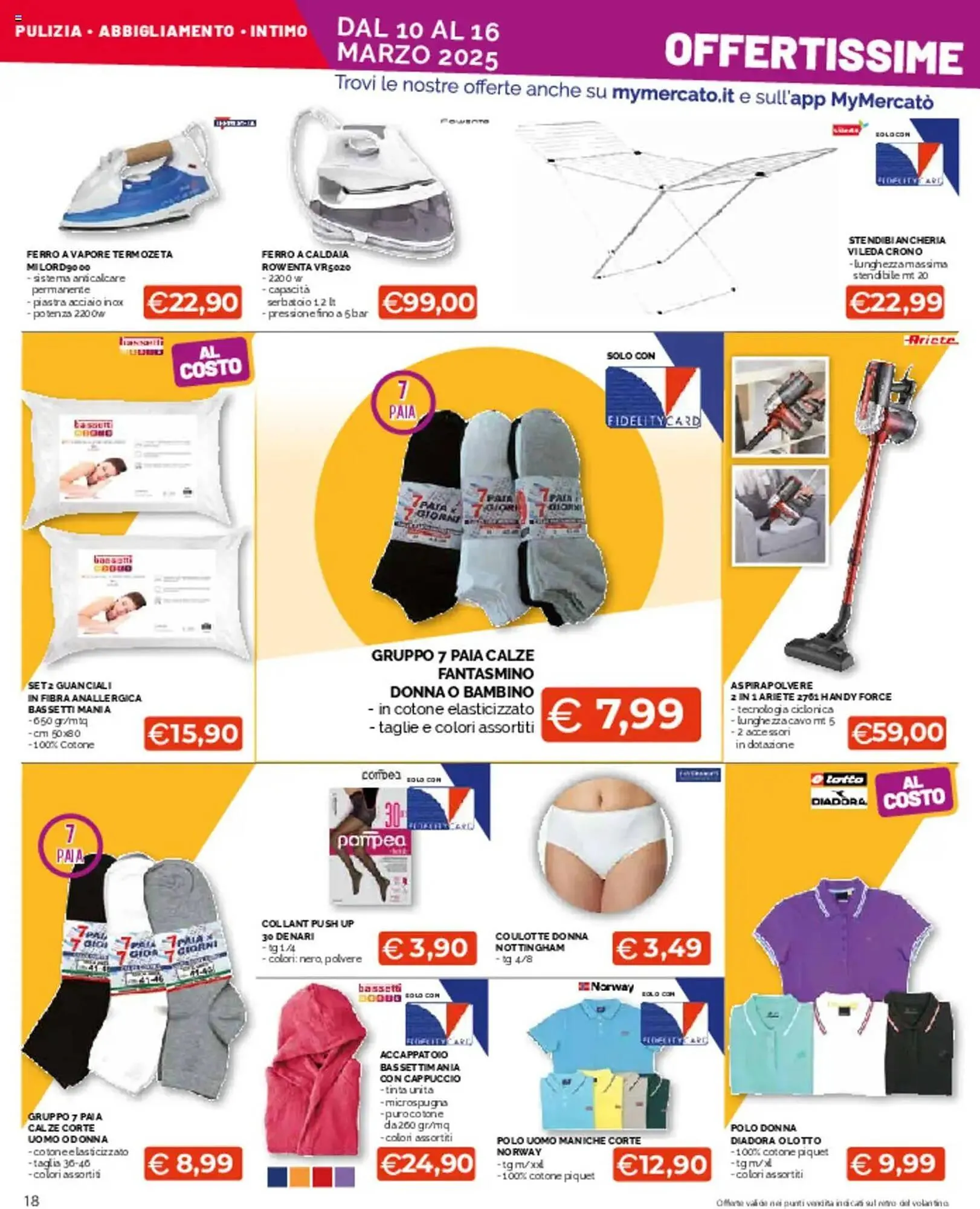 Volantino Mercatò Big da 10 marzo a 16 marzo di 2025 - Pagina del volantino 18