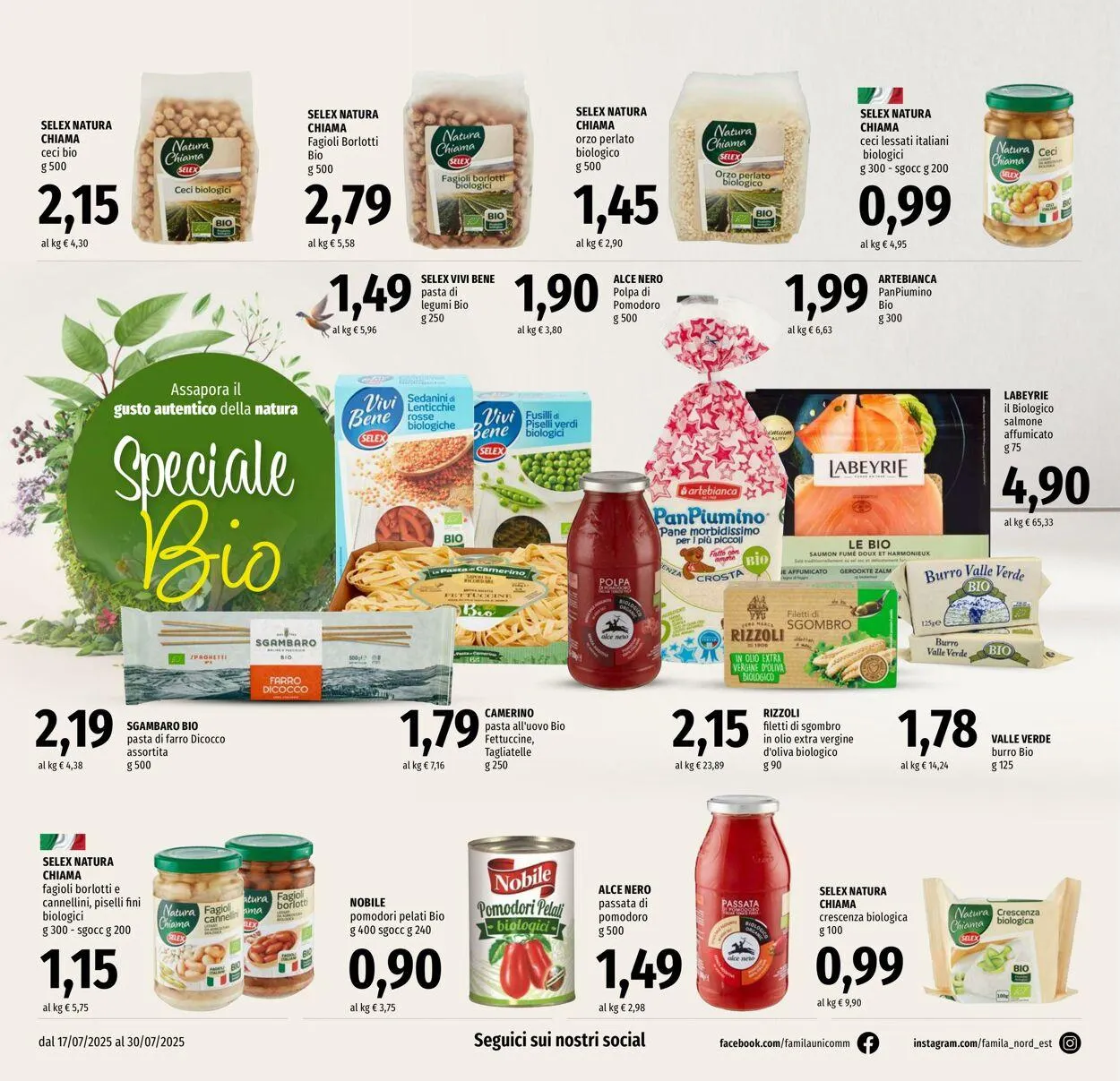 Famila Volantino attuale da 17 luglio a 30 luglio di 2025 - Pagina del volantino 14