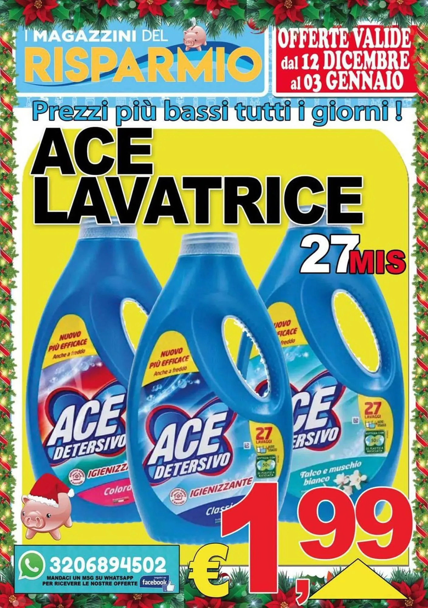 Volantino Magazzini del Risparmio da 15 dicembre a 3 gennaio di 2026 - Pagina del volantino 9