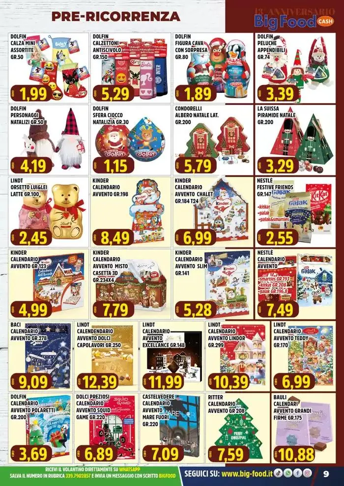 Festeggiamo il nostro 13 anniversario da 28 ottobre a 9 novembre di 2024 - Pagina del volantino 9