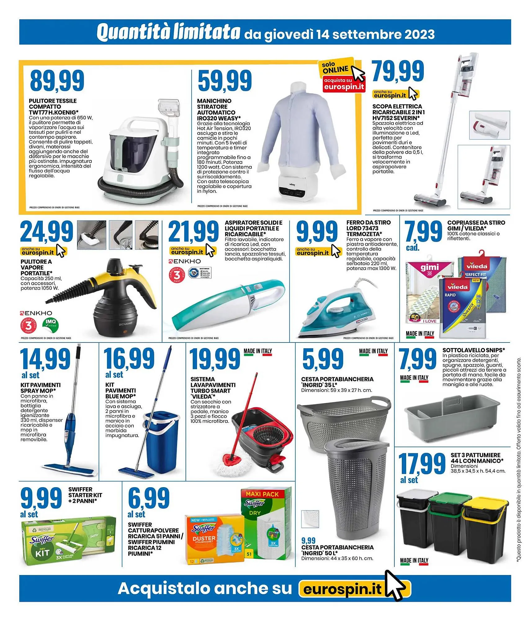 Volantino Eurospin da 14 settembre a 24 settembre di 2023 - Pagina del volantino 14