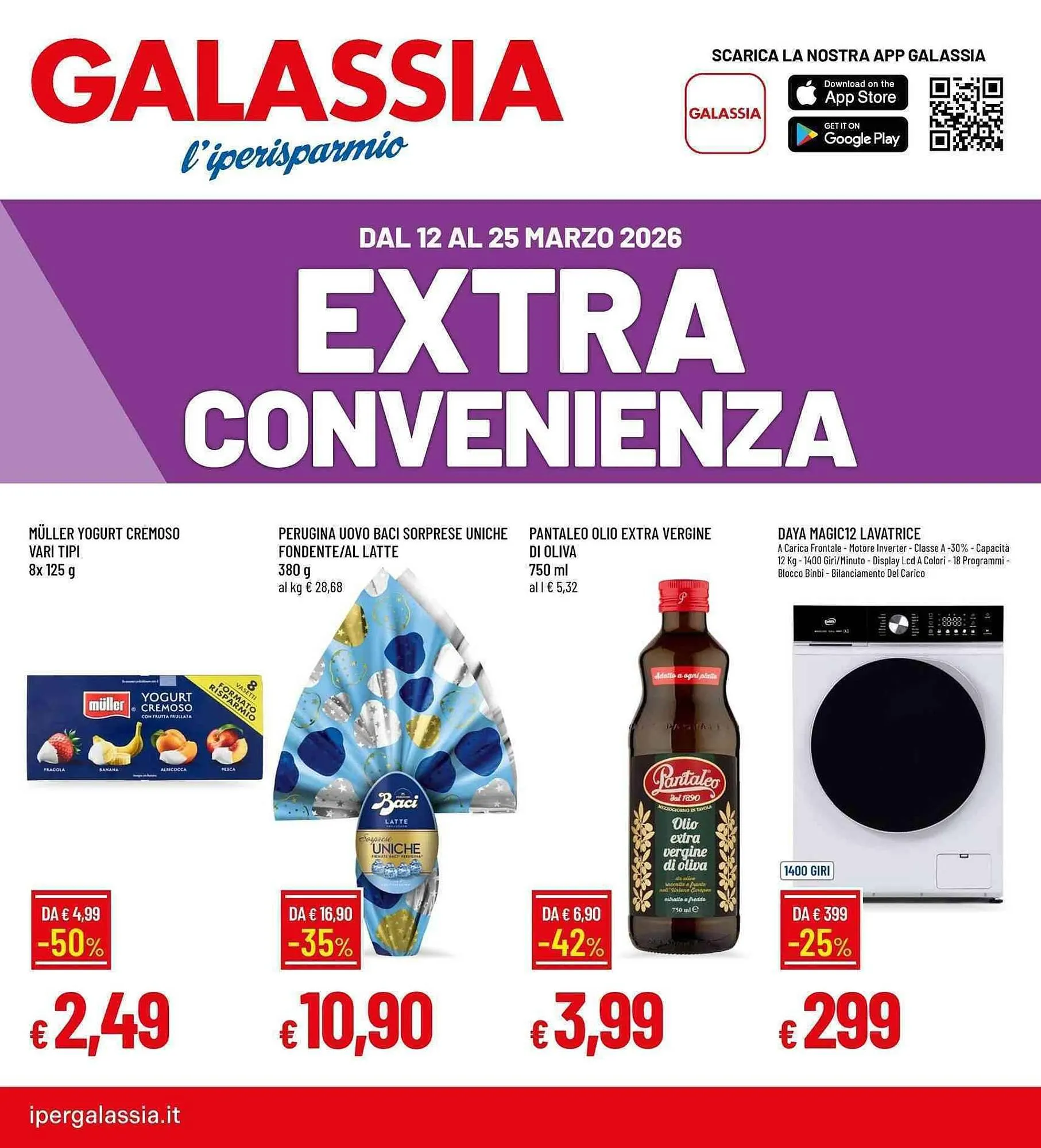 Volantino Galassia da 12 marzo a 25 marzo di 2026 - Pagina del volantino 1