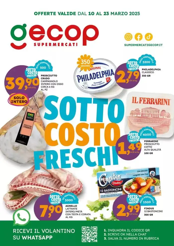 Sottocosto freschi - 1