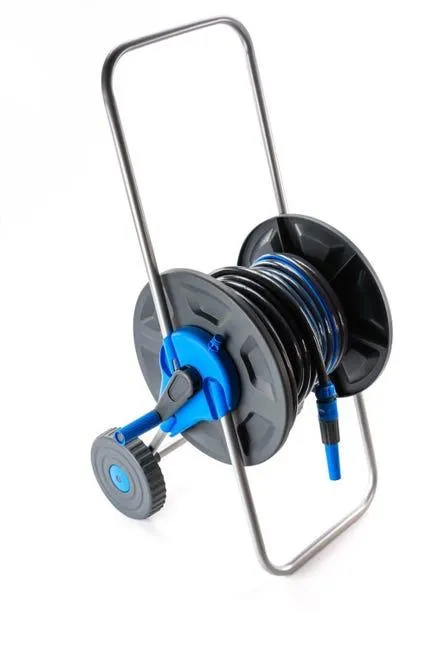 Kit completo avvolgitubi su ruote con tubo da 30m