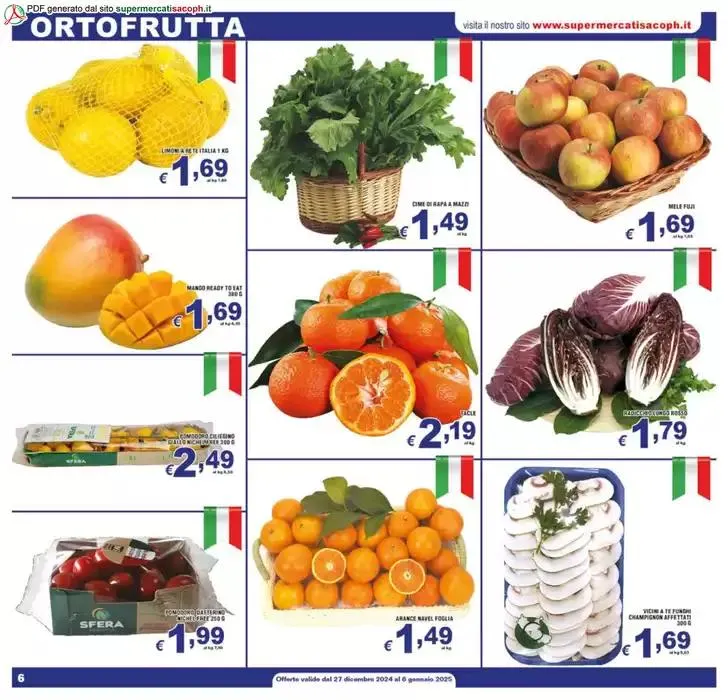 Buon anno da 27 dicembre a 6 gennaio di 2025 - Pagina del volantino 6