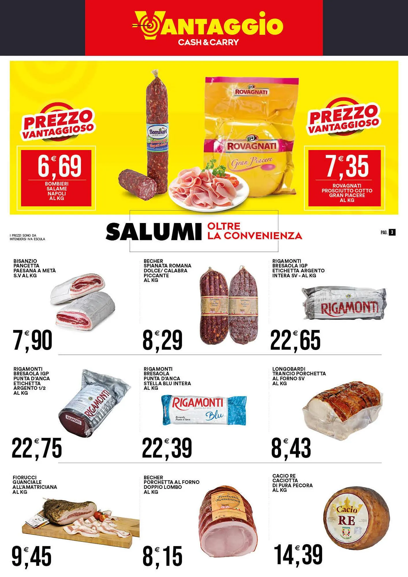 Volantino Vantaggio Cash&Carry da 20 ottobre a 1 novembre di 2025 - Pagina del volantino 3