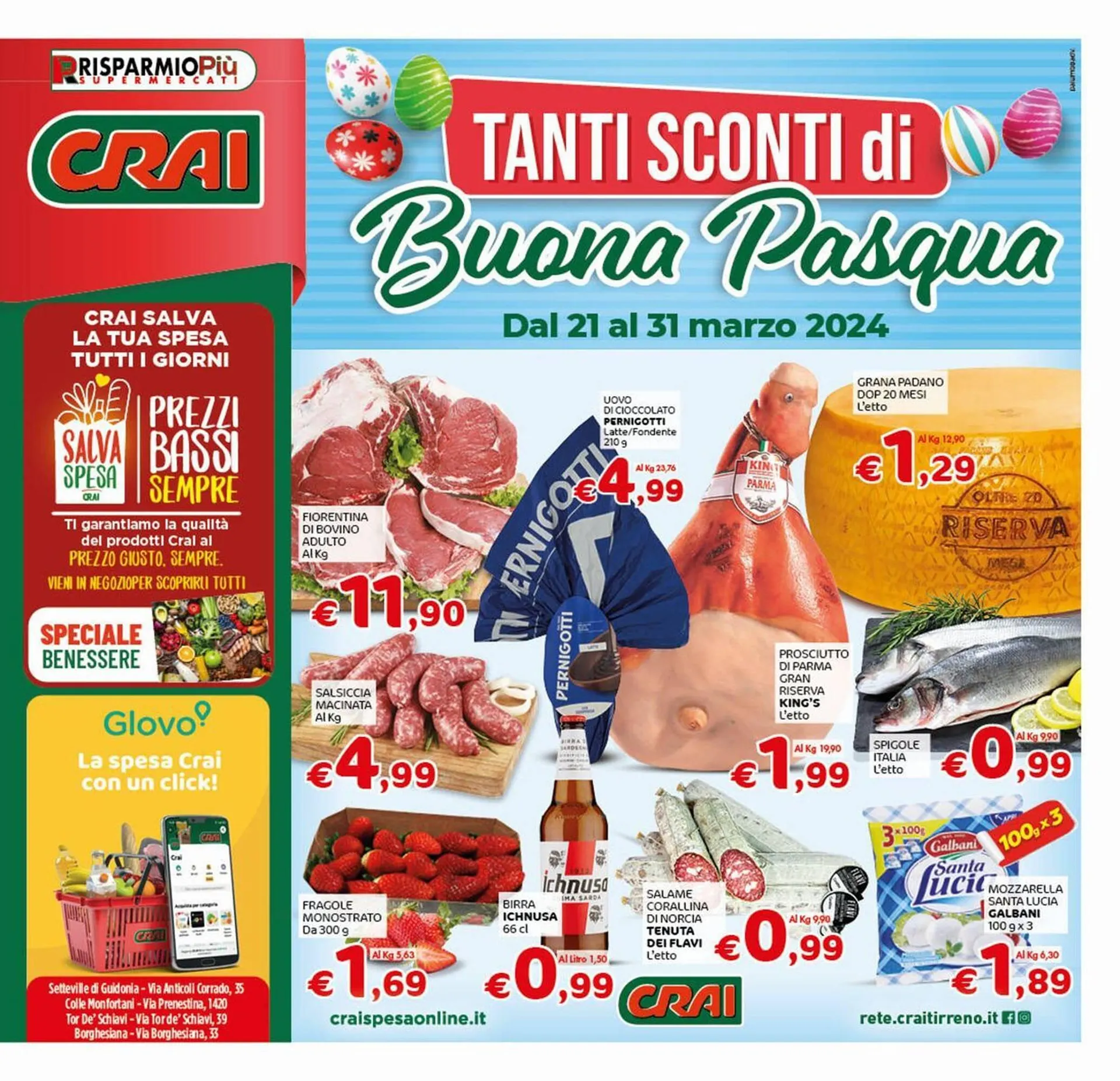 Volantino Crai da 21 marzo a 31 marzo di 2024 - Pagina del volantino 1