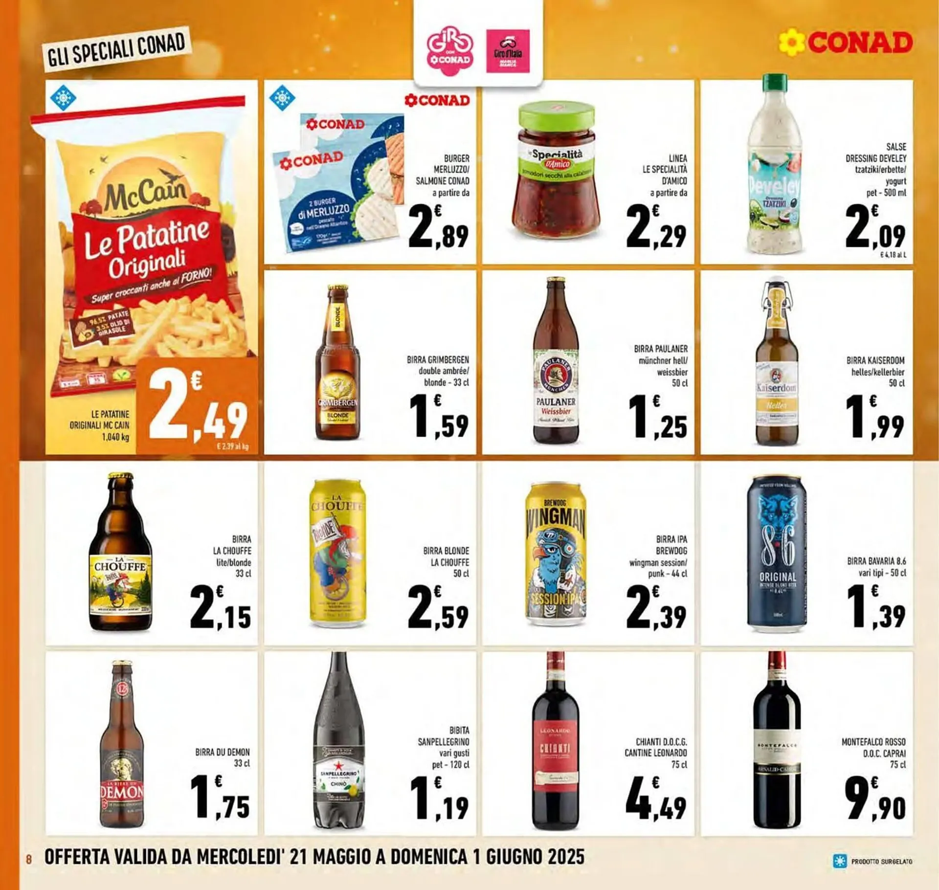 Volantino Conad da 21 maggio a 1 giugno di 2025 - Pagina del volantino 8
