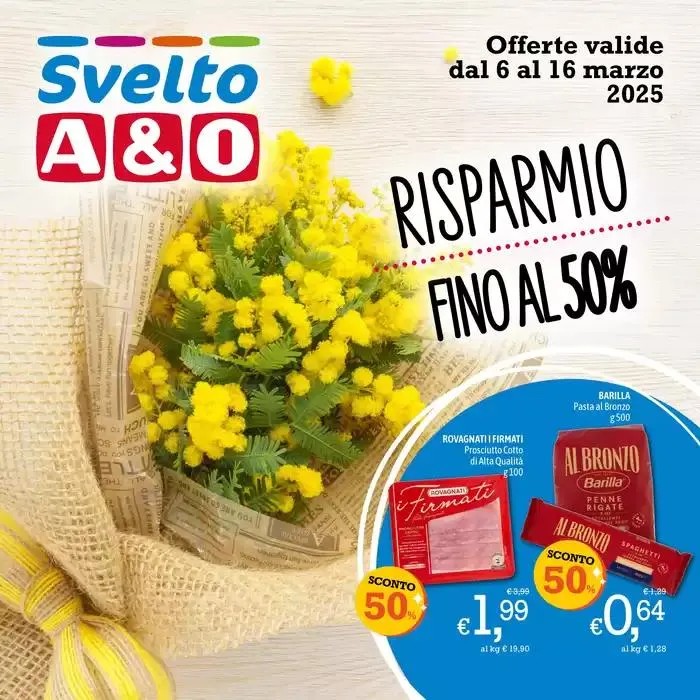 Sconti Fino al 50% da 6 marzo a 16 marzo di 2025 - Pagina del volantino 1