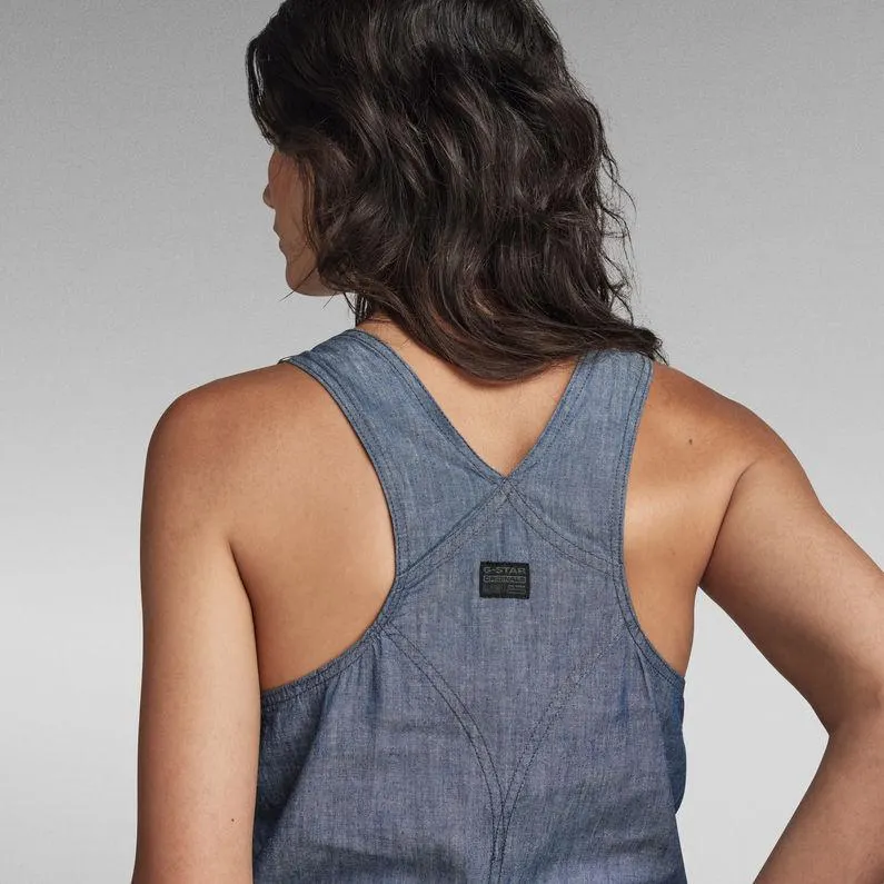 3D Bib Oversized Overall