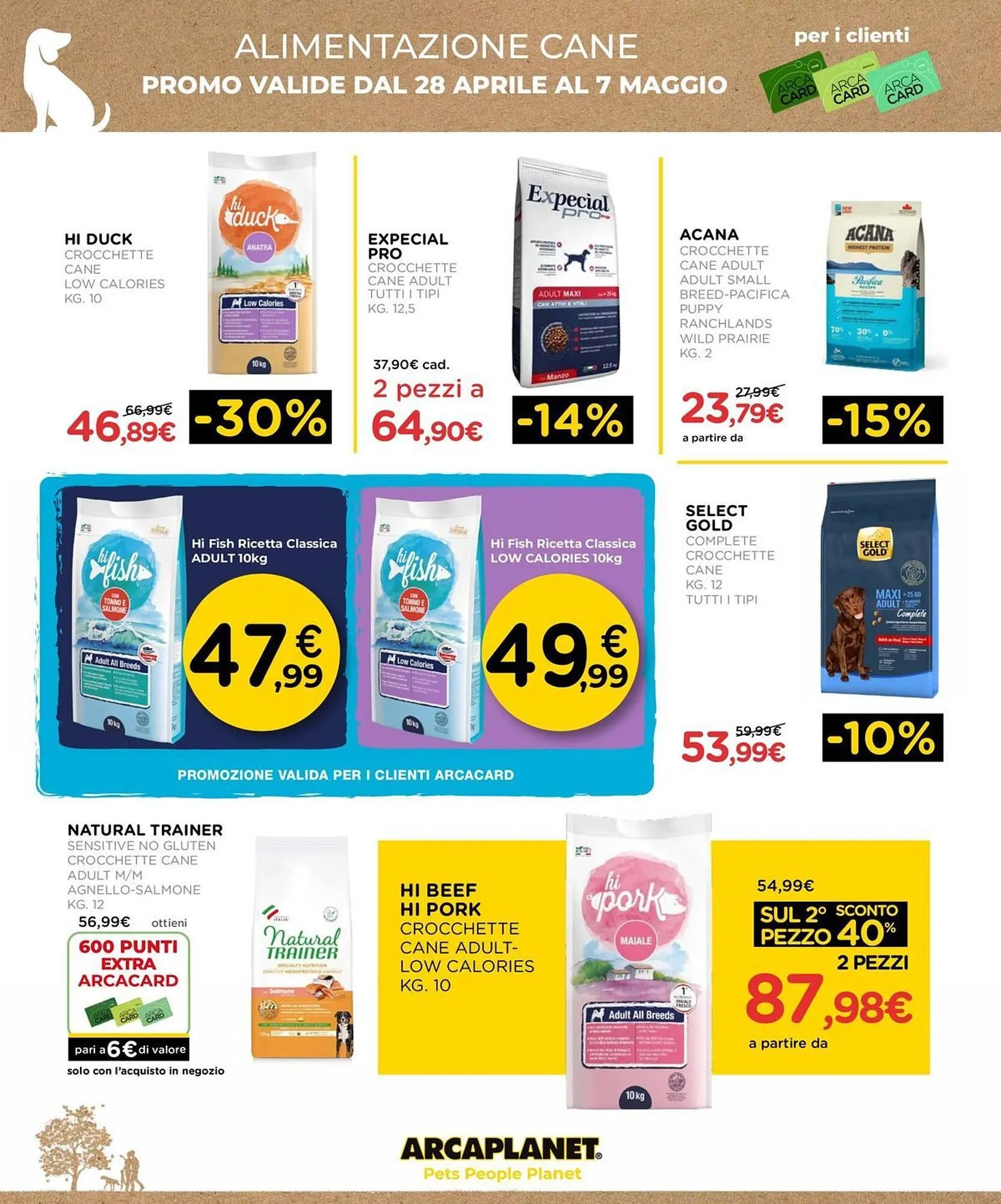 Volantino Arcaplanet da 28 aprile a 7 maggio di 2025 - Pagina del volantino 6
