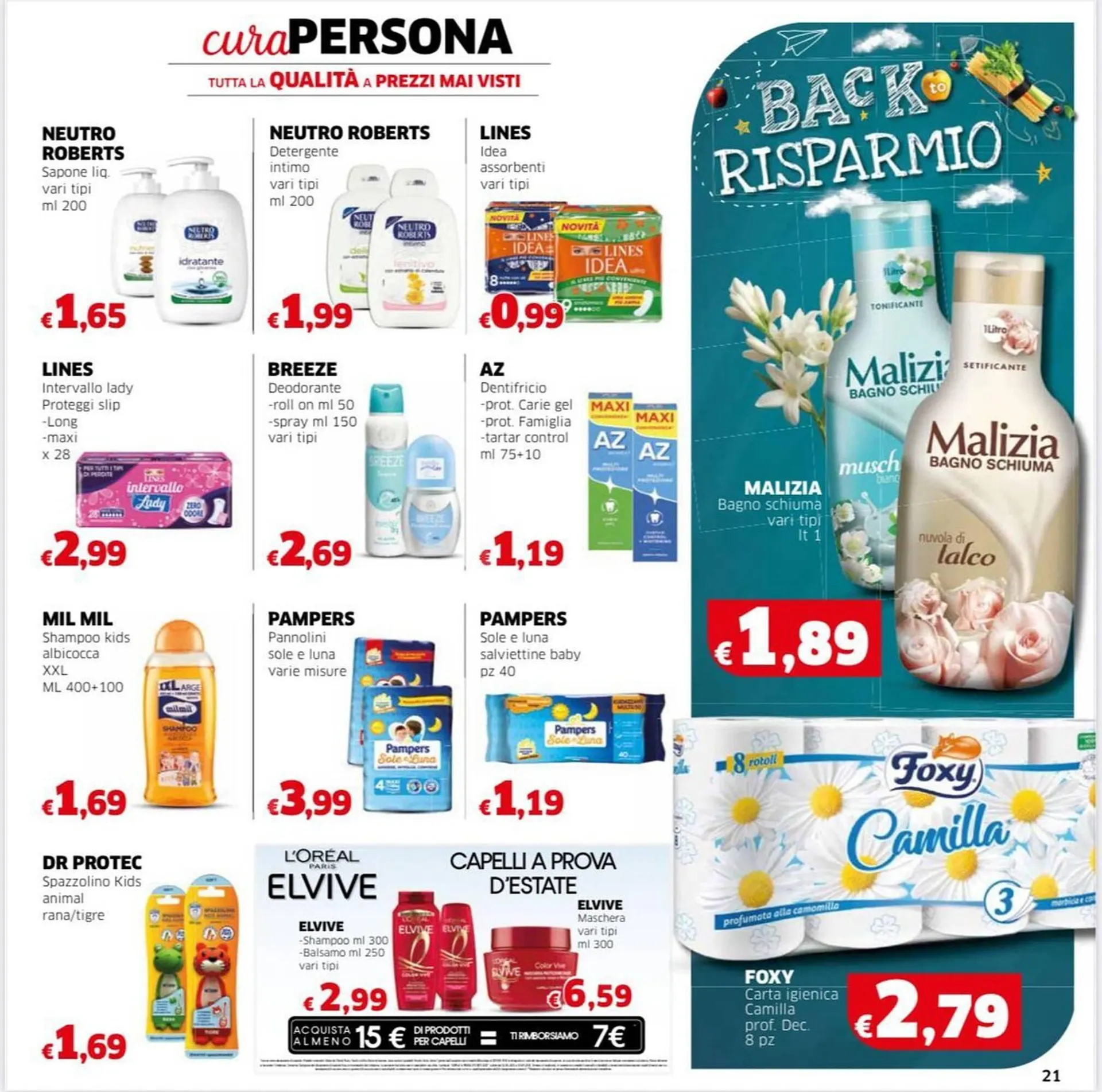 Volantino Mercati Alimentari da 28 agosto a 10 settembre di 2025 - Pagina del volantino 21